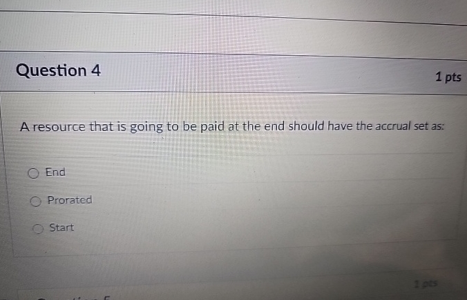 Question 4 1 pts A resource that is going to be