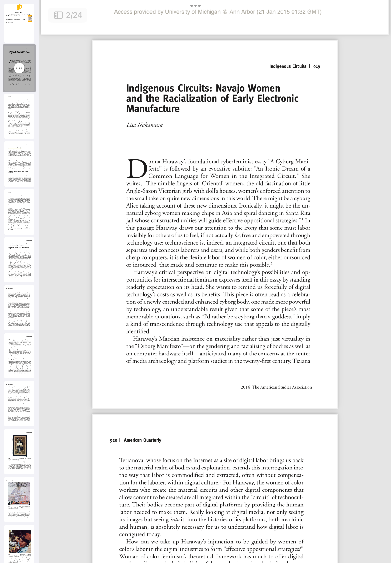 m BD 1/24 PROJECT MUSE Indigenous Circuits:
