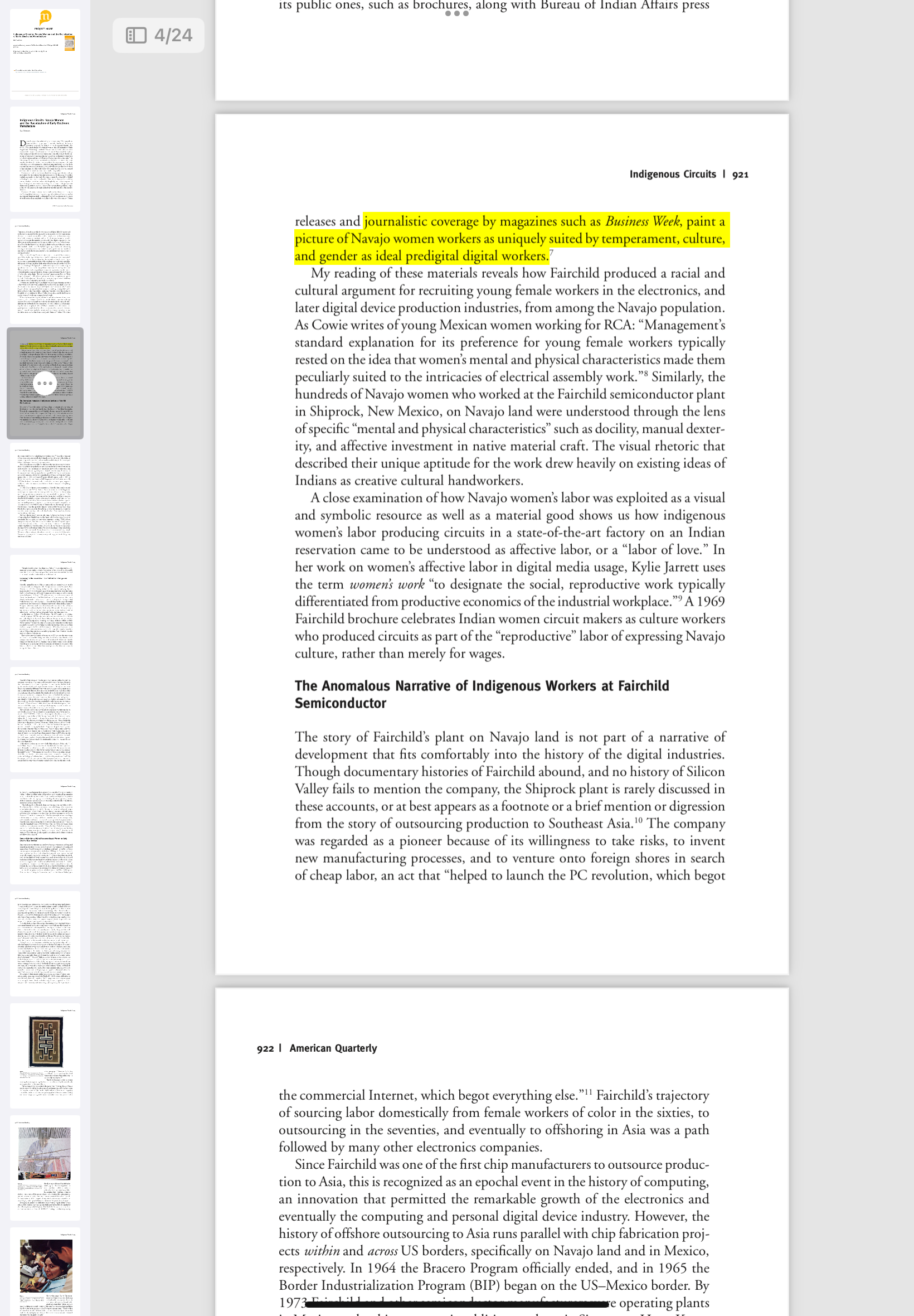 m BD 1/24 PROJECT MUSE Indigenous Circuits:
