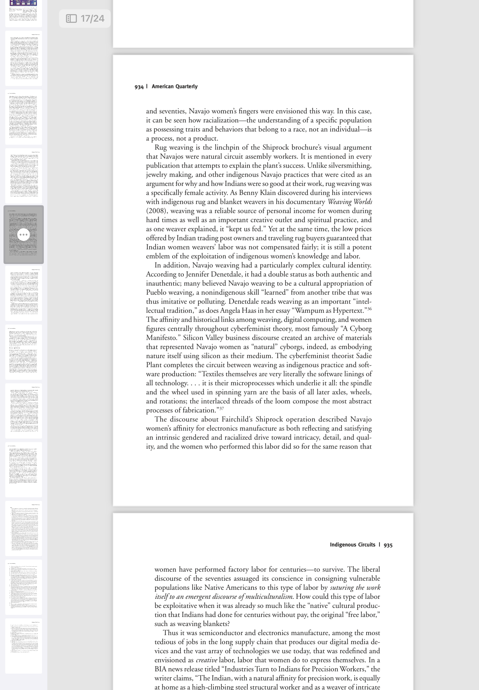 m BD 1/24 PROJECT MUSE Indigenous Circuits: