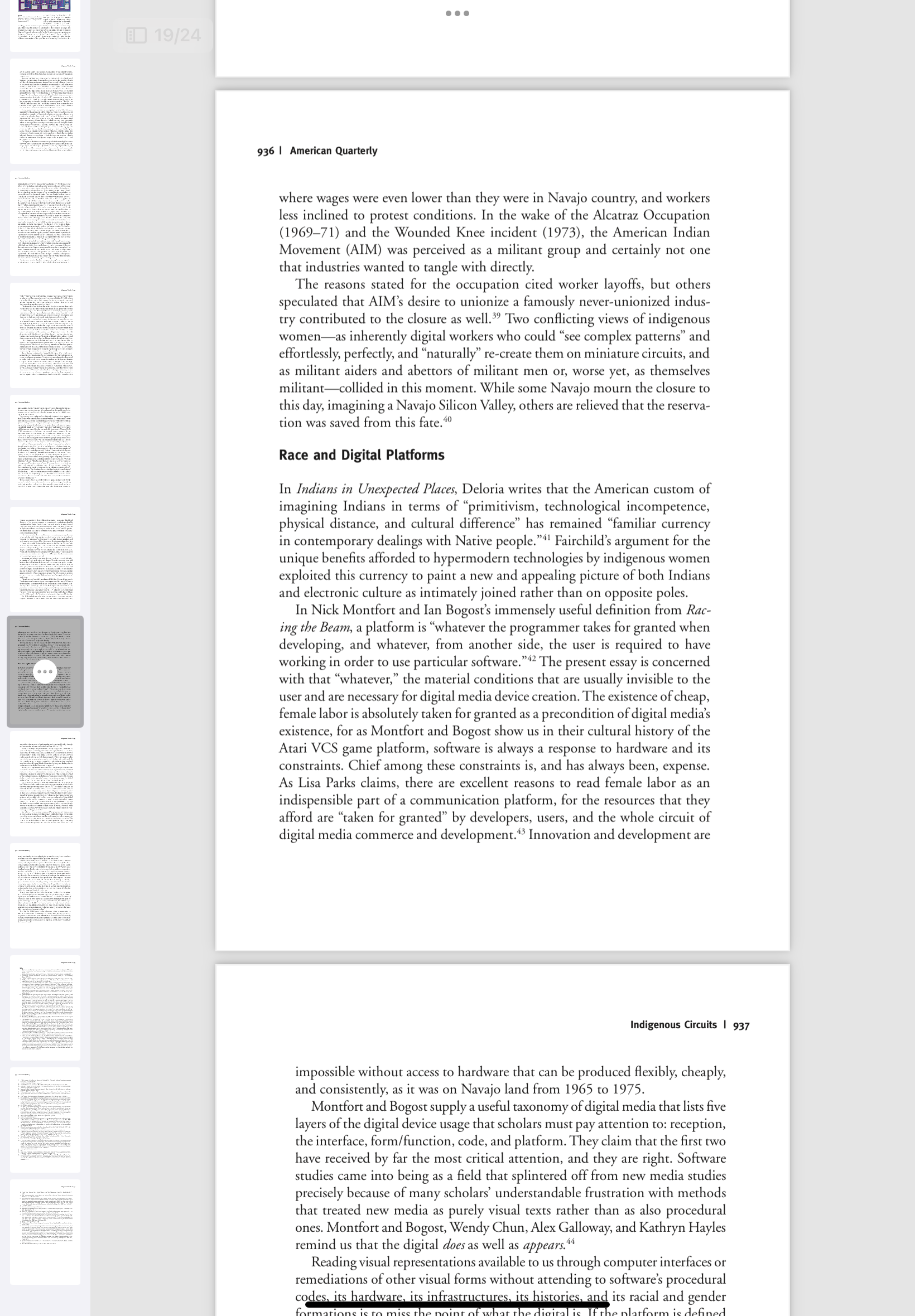 m BD 1/24 PROJECT MUSE Indigenous Circuits: