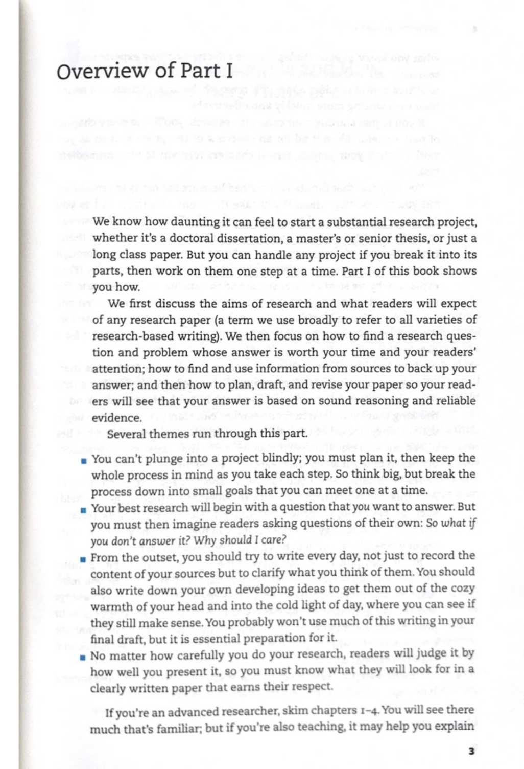 After reading Turabian Chapter 1 Please Summarize