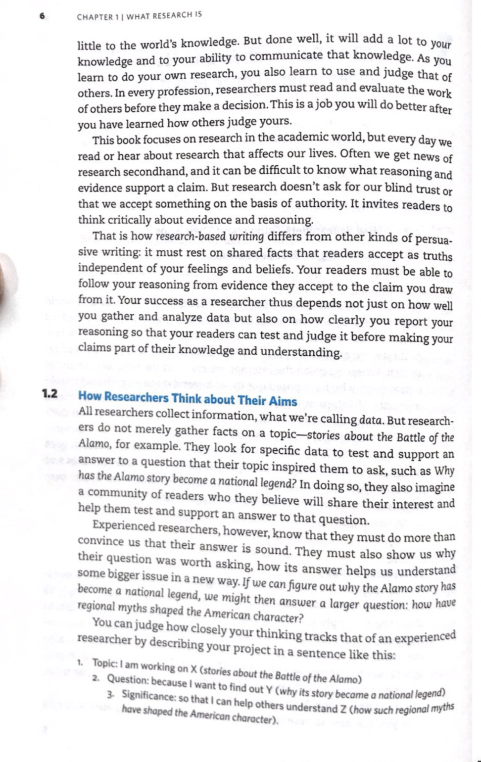 After reading Turabian Chapter 1 Please Summarize