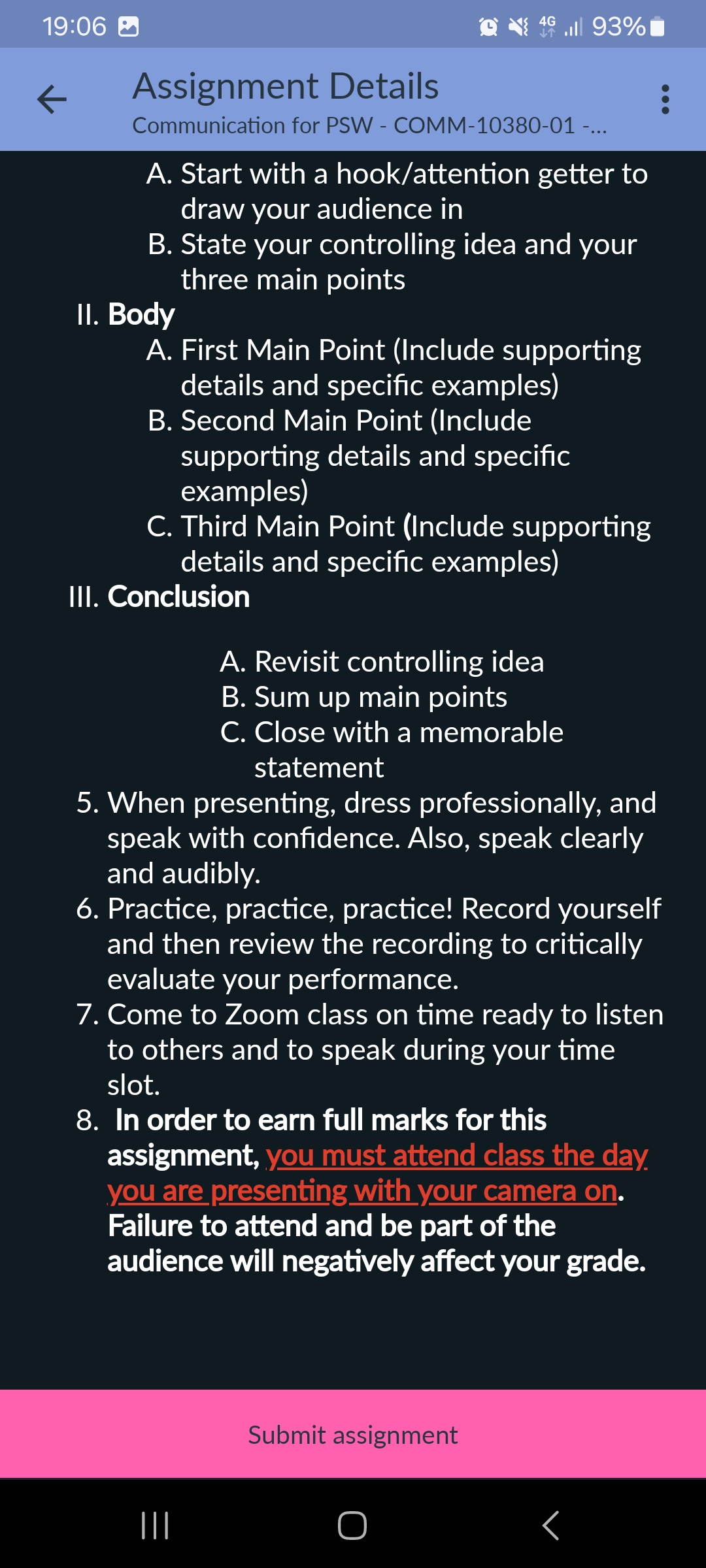 g[eKols [ IR IR D7 | & Assignment Details :