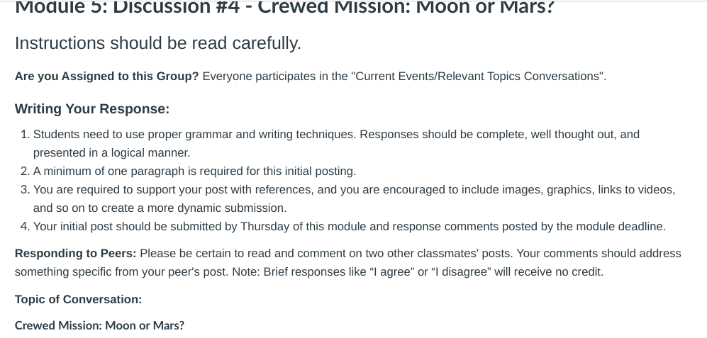 I need help with this discussion please.....