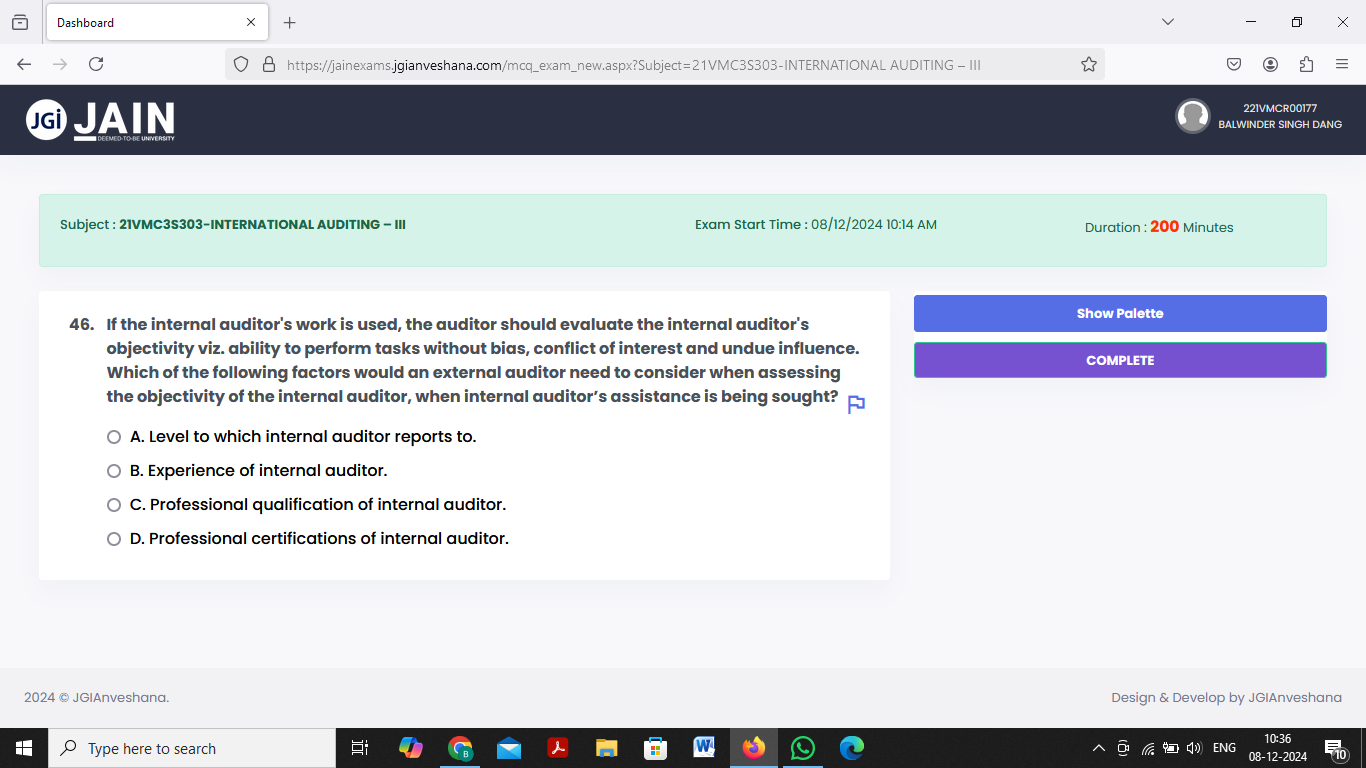 ANSWER Dashboard X + X - C O B