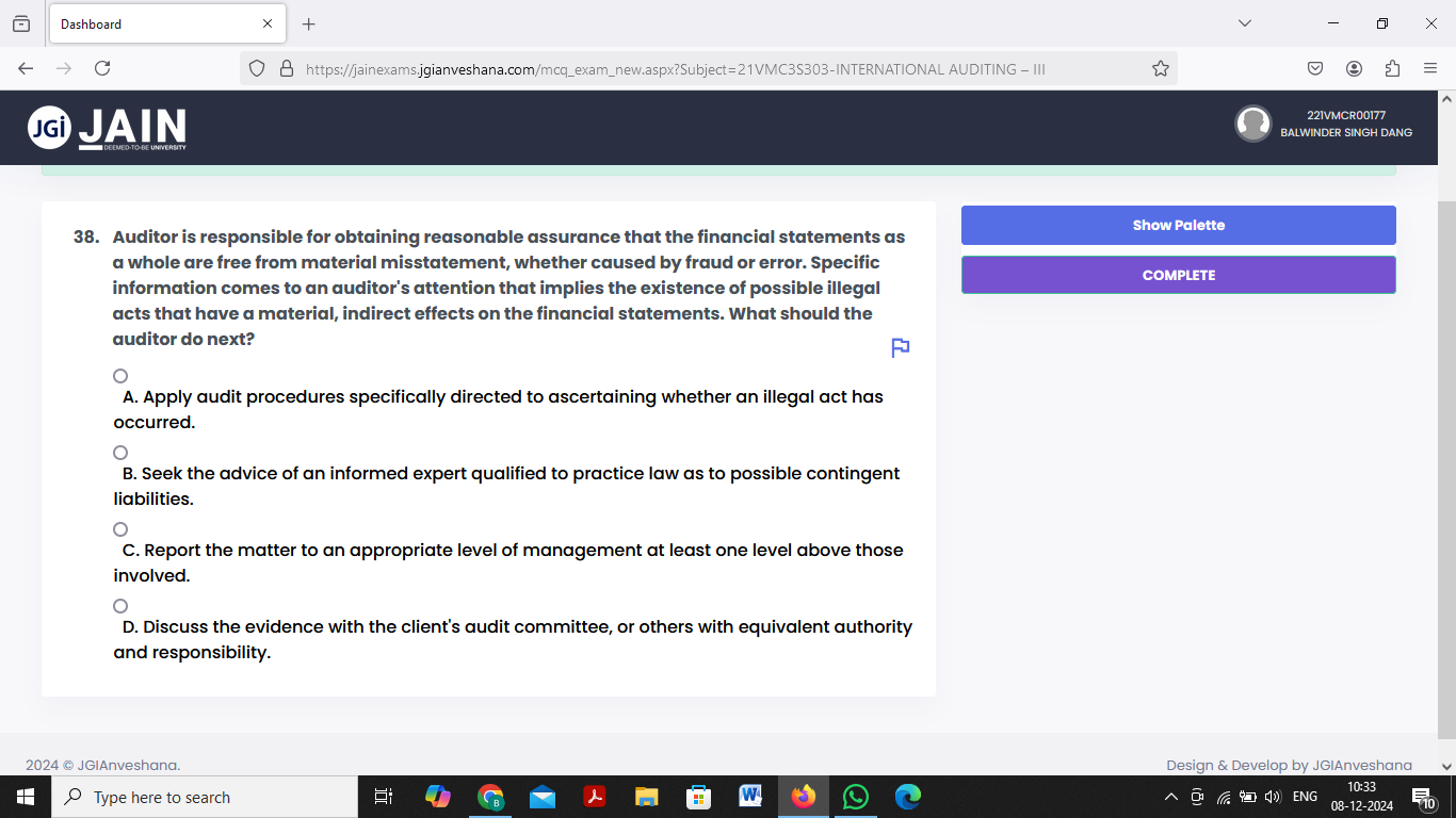 ANSWER &0 Dashboard B + v - X & C