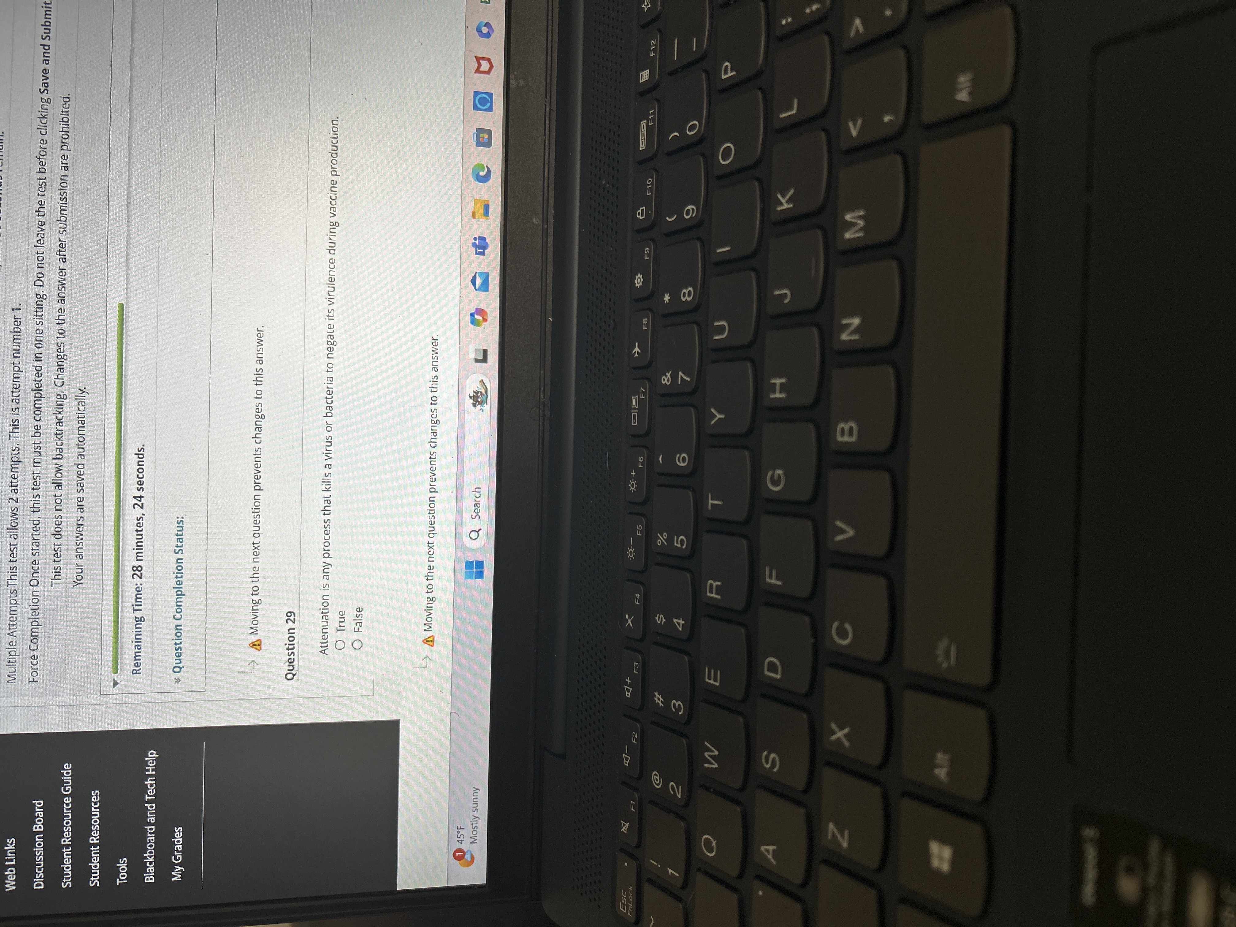 Answer Web Links Multiple Attempts This test