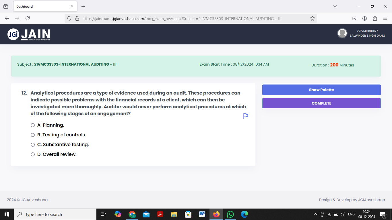 ANSWER Dashboard X + X - C O B