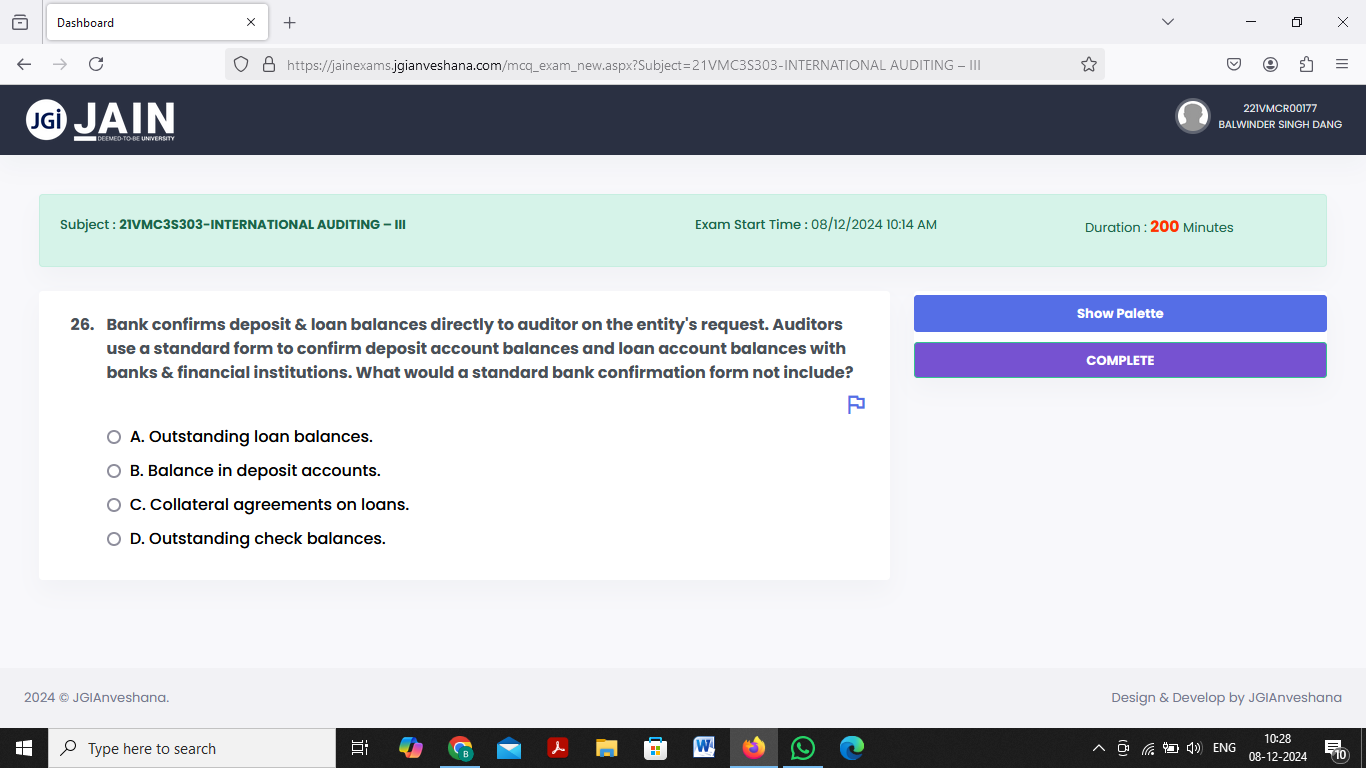 ANSWER Dashboard X + X - C O B