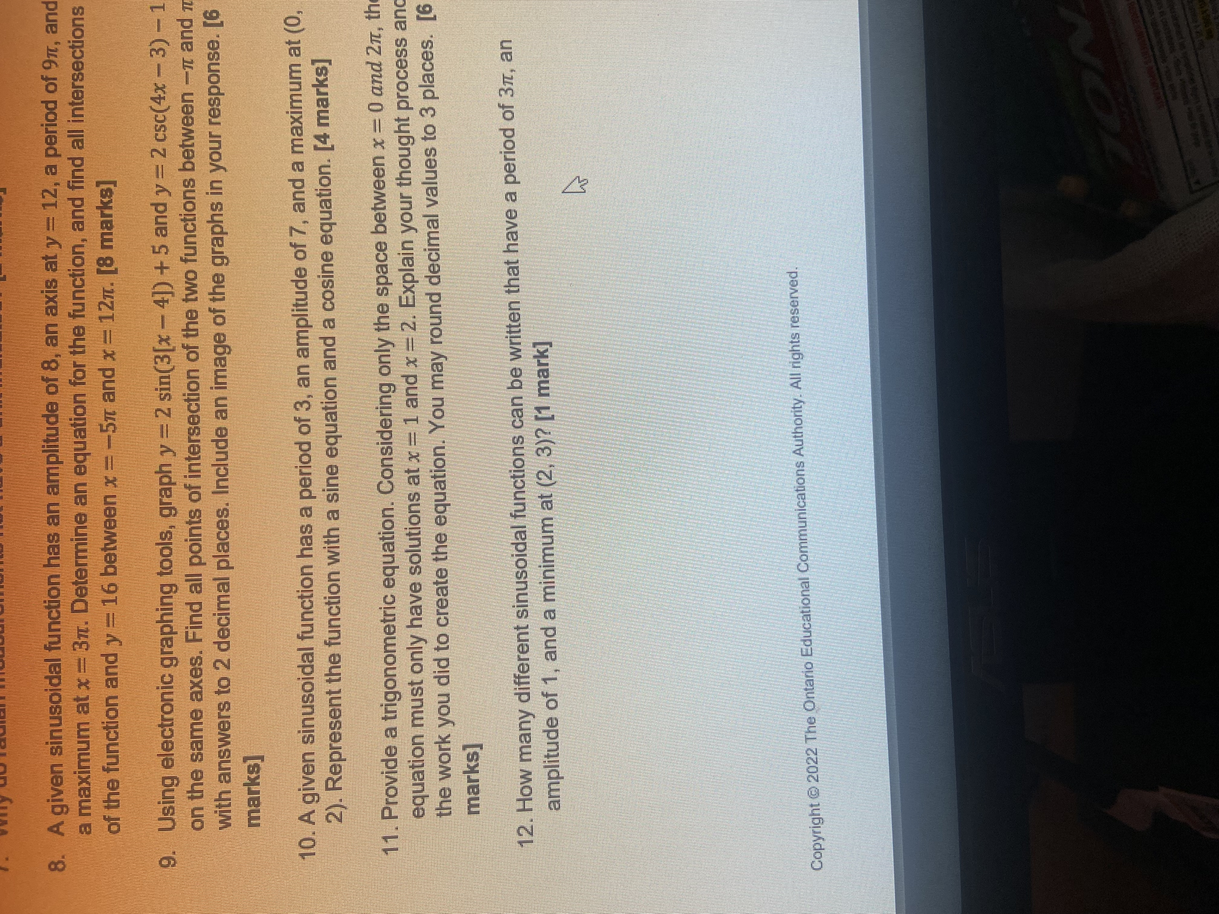 Question 12 Please, what does the correction in