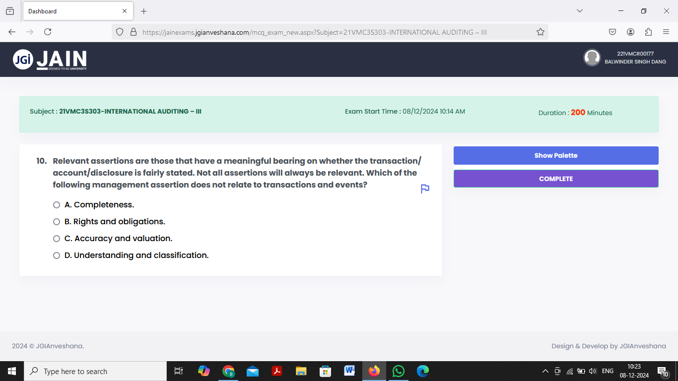 ANSWER Dashboard X + X - C O B