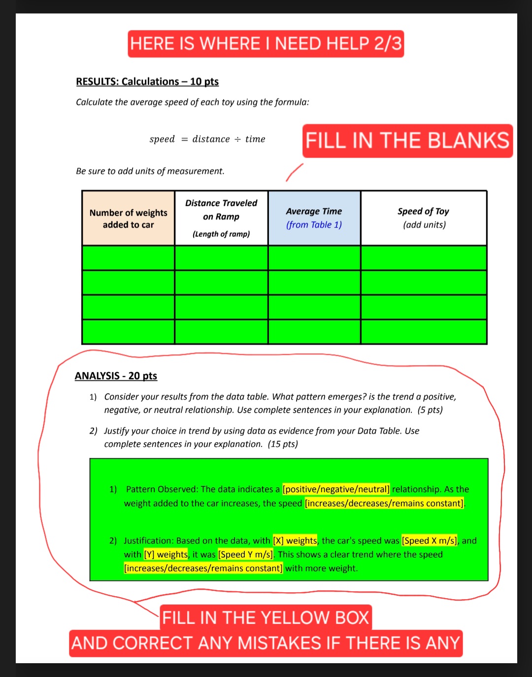 PLEASE GO THROUGH ALL THE ATTACHMENTS AND CORRECT