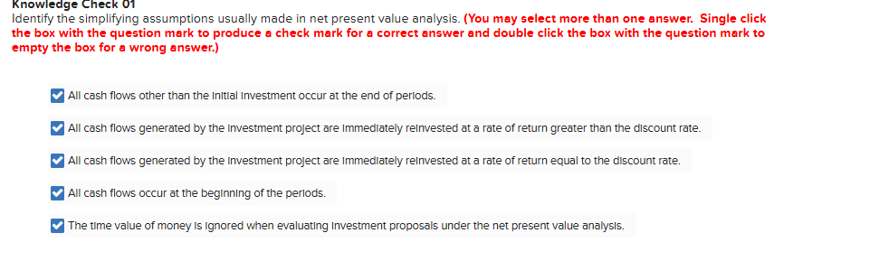 answer Knowledge Check 01 Identify the