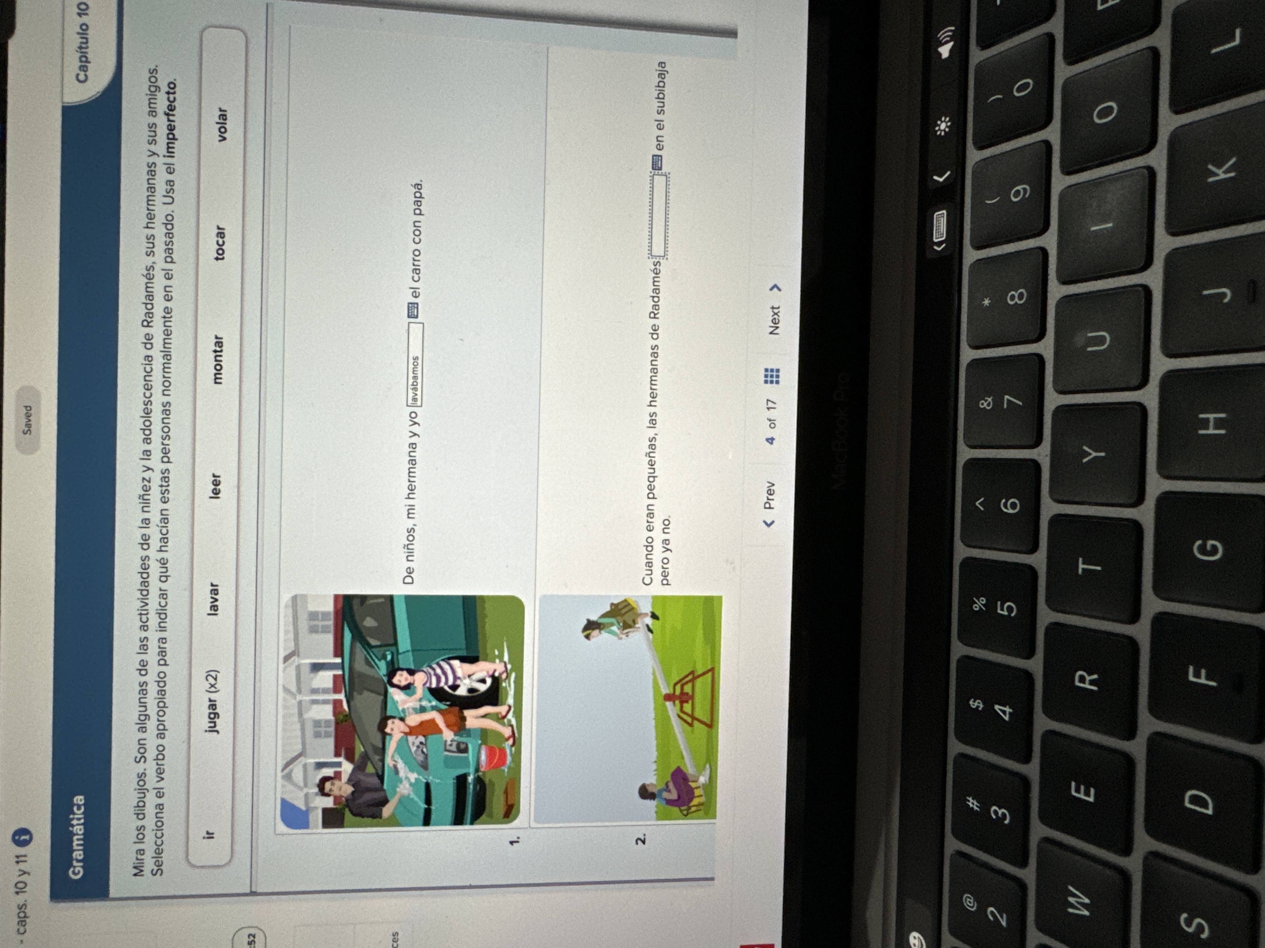 Answer - caps. 10 y 11 Saved Capitulo 10