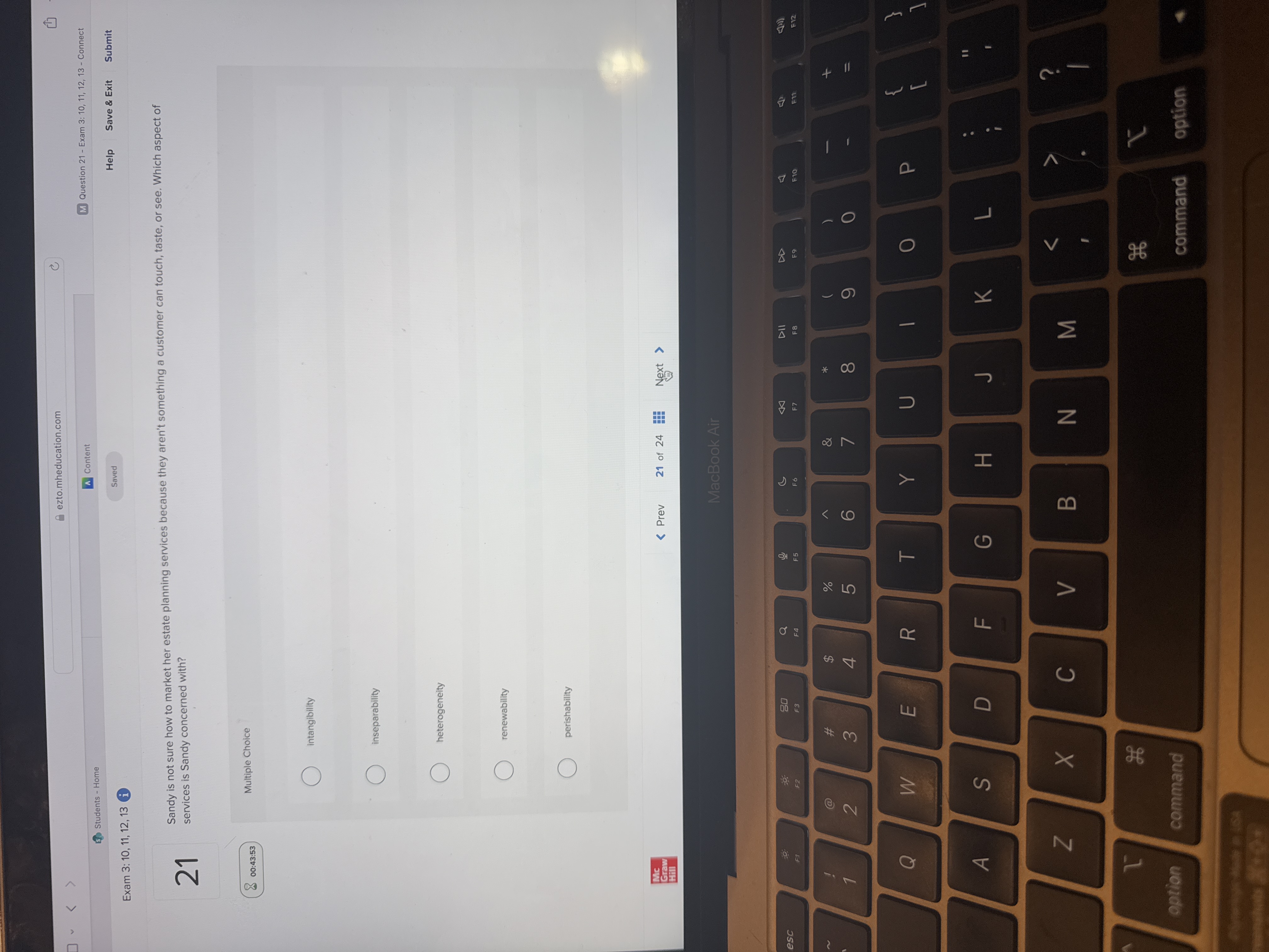 answer ezto.mheducation.com C Students - Home A