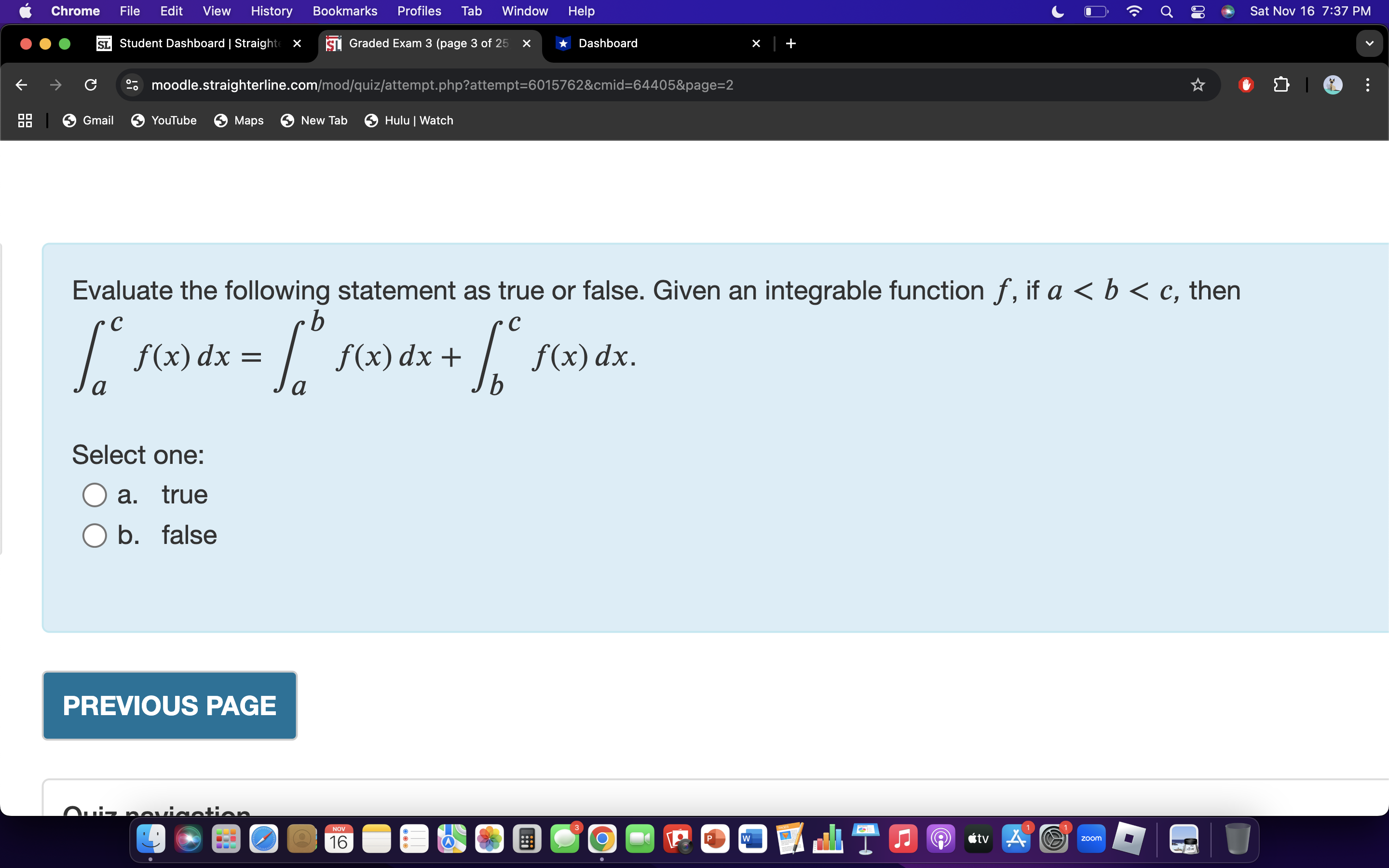answer Chrome File Edit View History Bookmarks