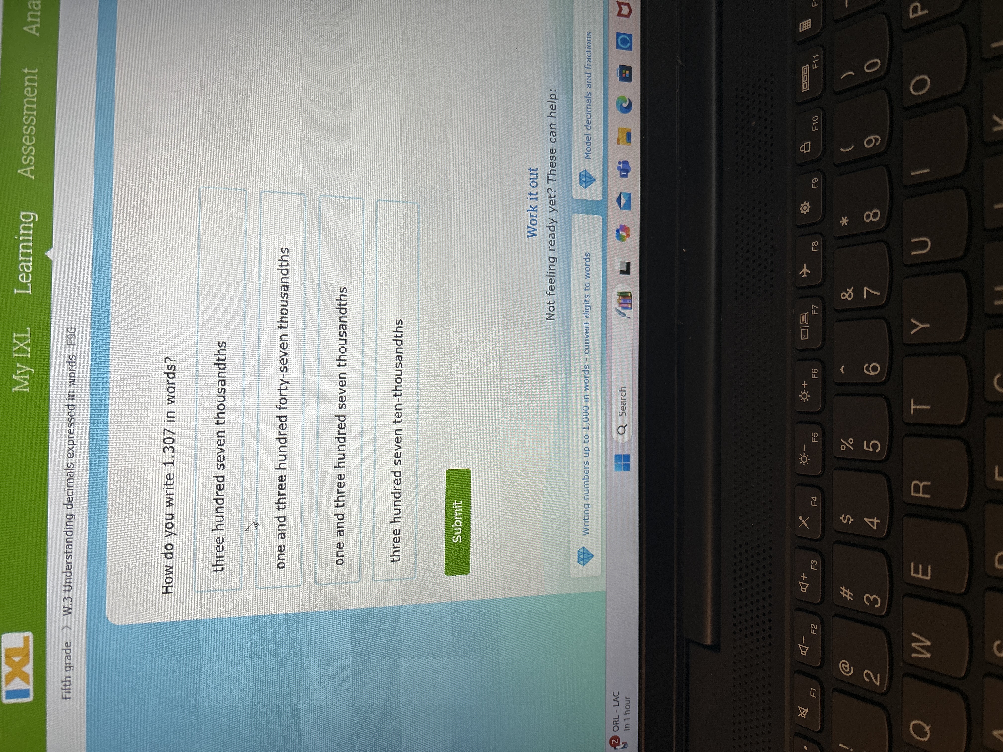 Answer IXL My IXL Learning Assessment Ana Fifth