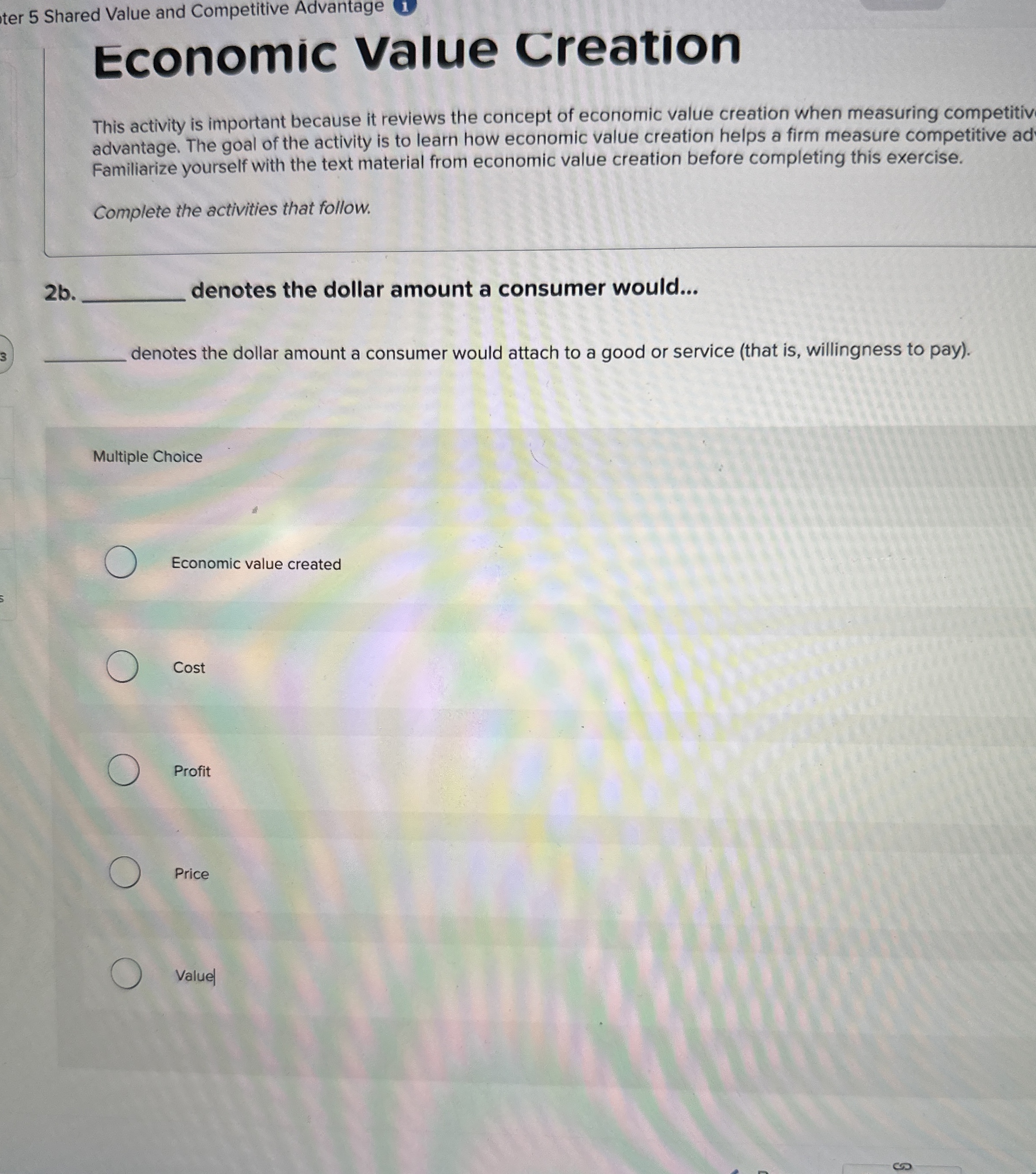 ter 5 Shared Value and Competitive Advantage