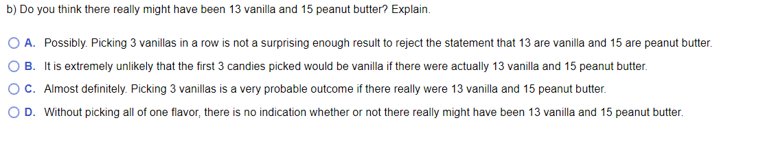 answer only b) Do you think there really might