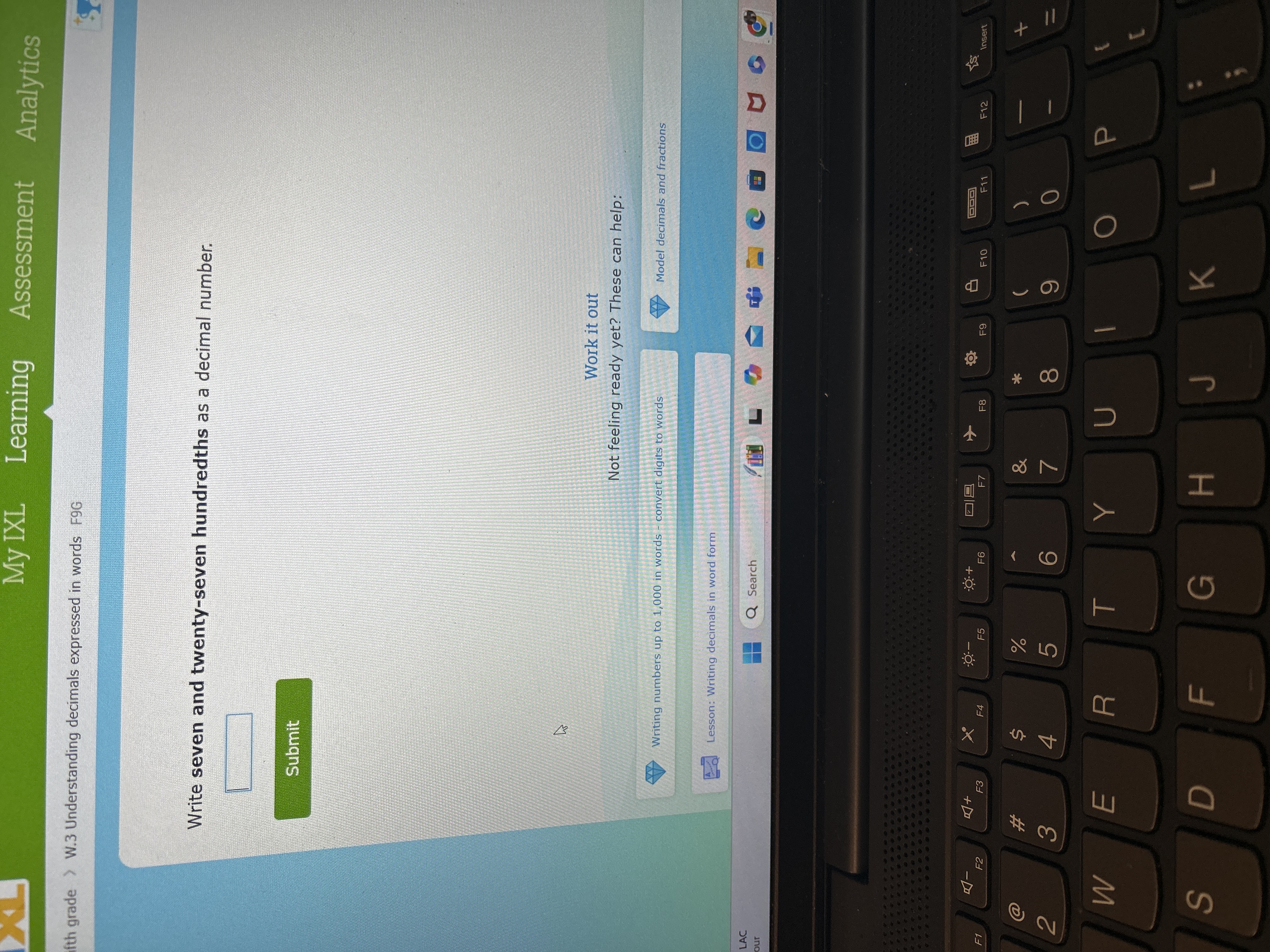 Answer My IXL Learning Assessment Analytics AL