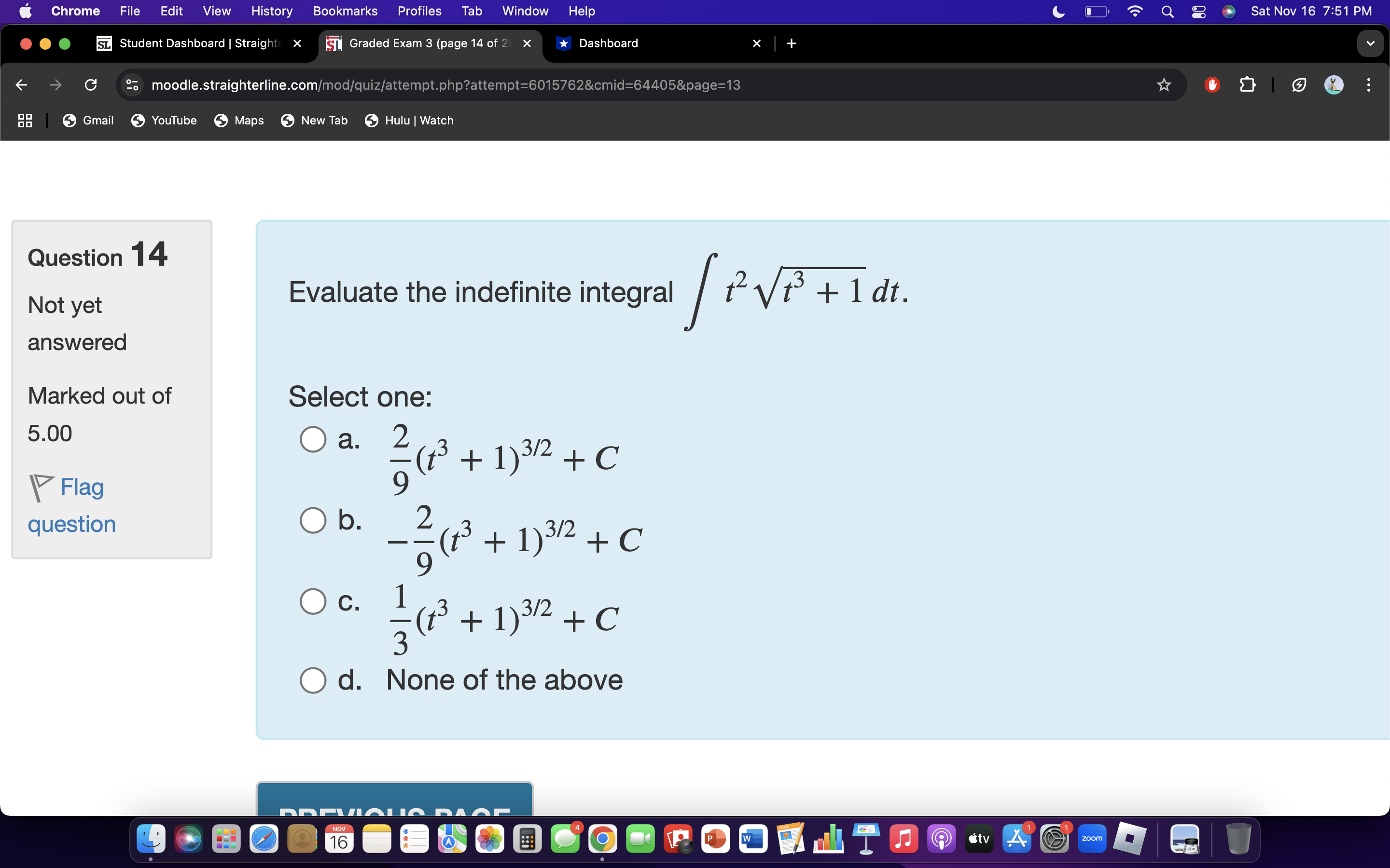 answer Chrome File Edit View History Bookmarks
