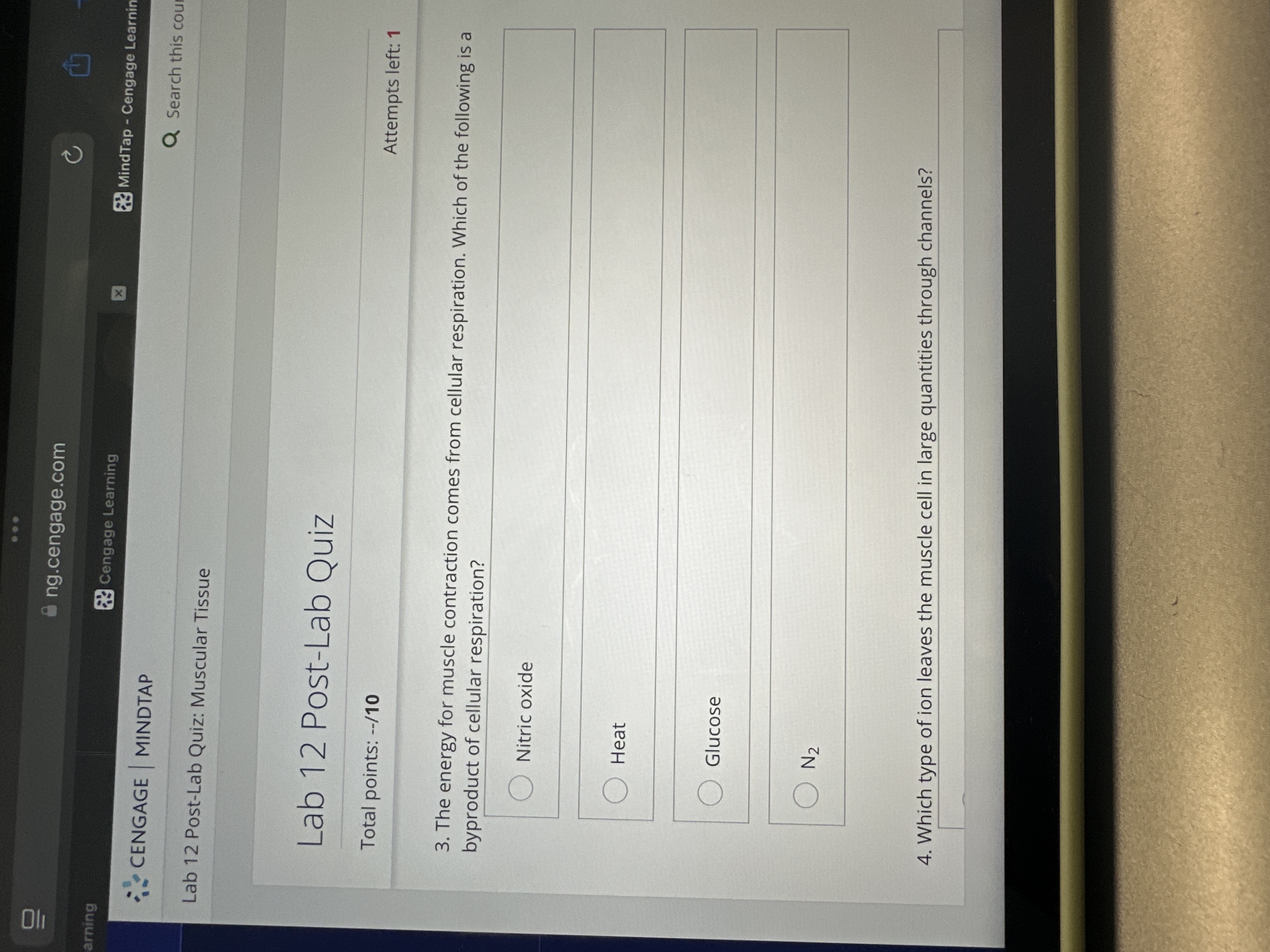 Answer ng.cengage.com C arning Cengage Learning X