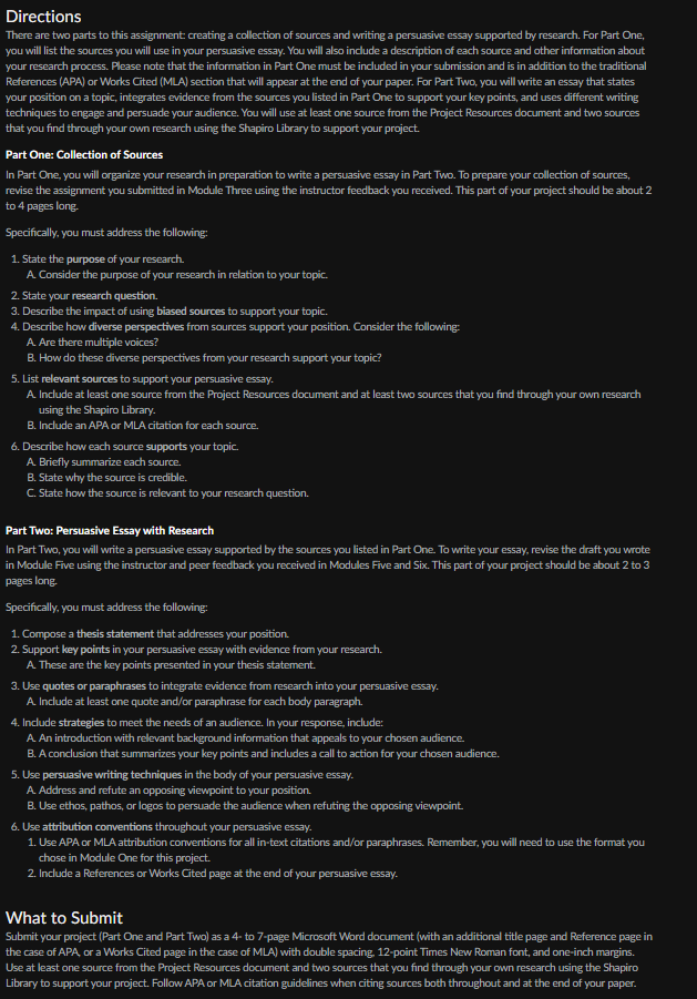 Topic: Innovative Technologies Research Topic: