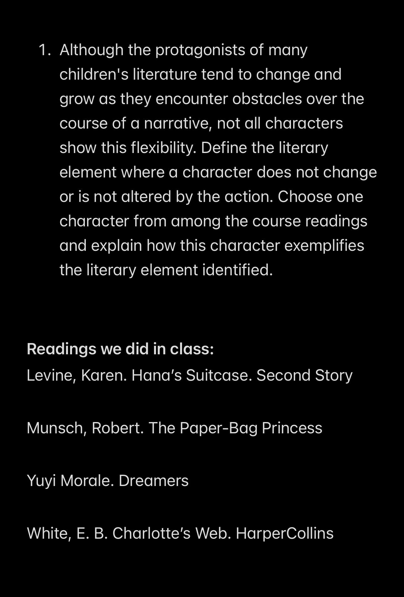 Please help me with this question I really really