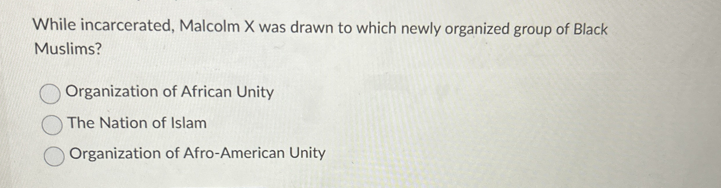 While incarcerated, Malcolm X was drawn to which