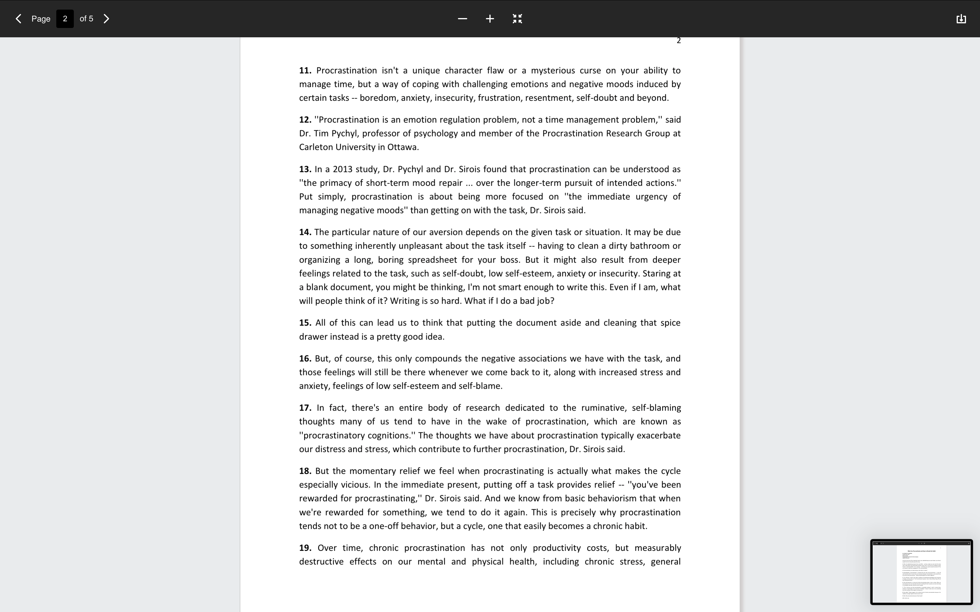 Please help me use these points when writing an