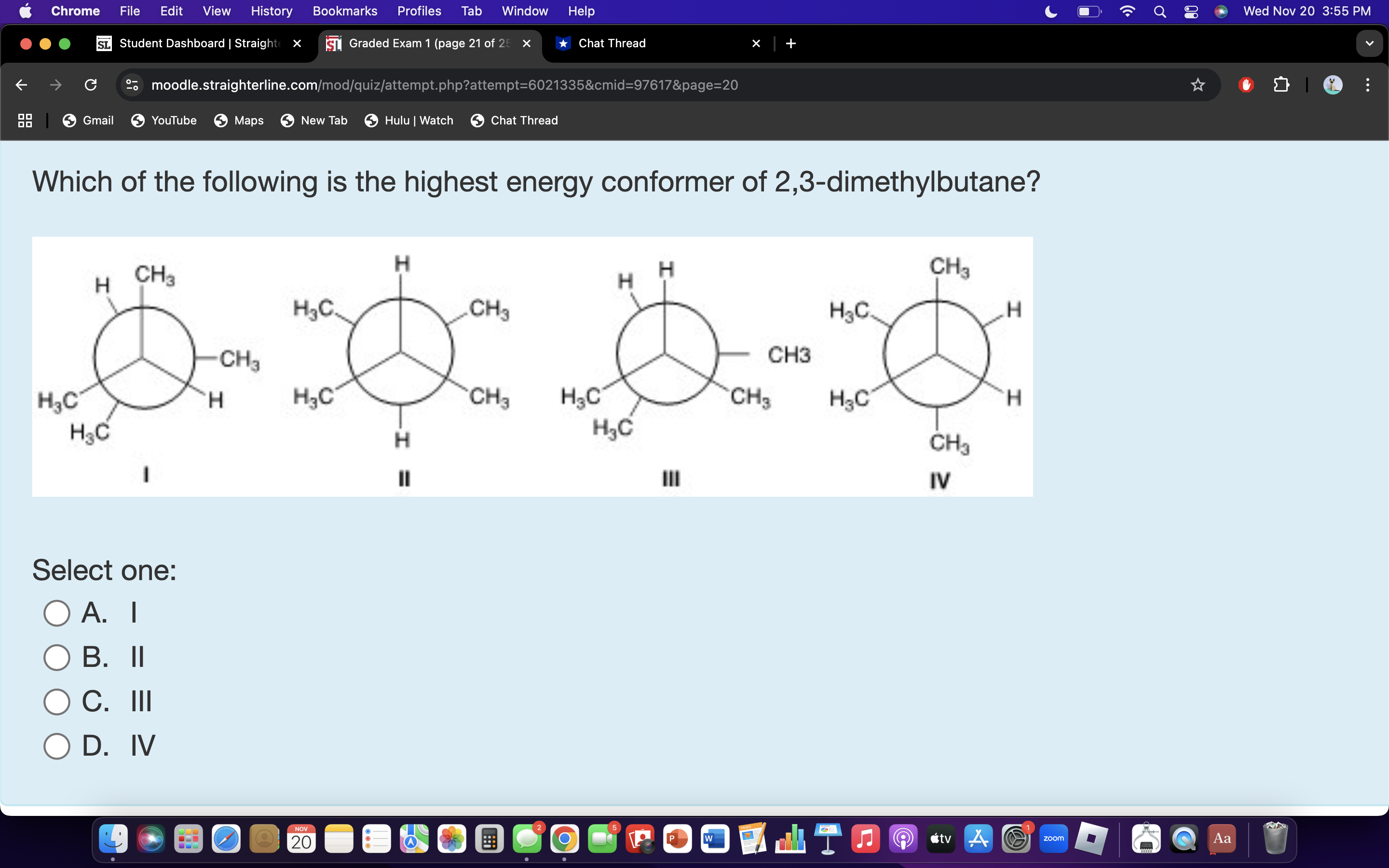 answer Chrome File Edit View History Bookmarks