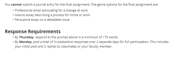 You cannot submit a journal entry for the final