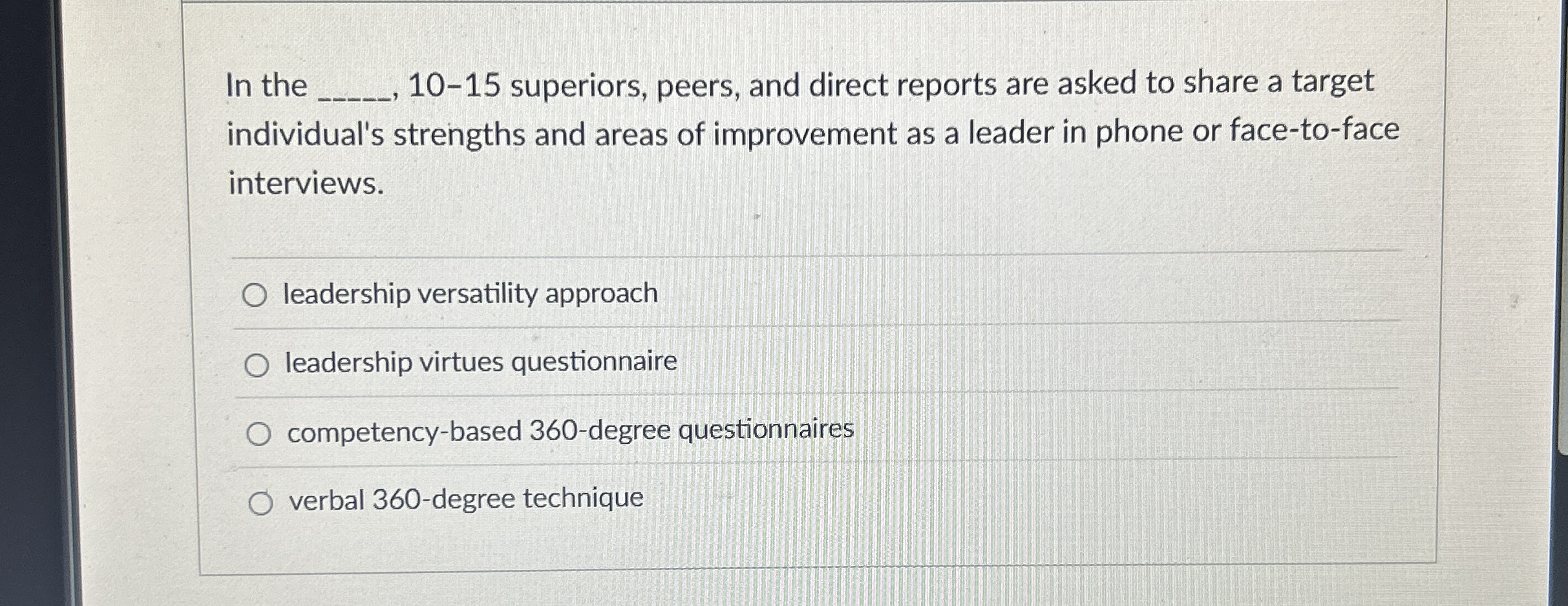 In the q , , 1 0 - 1 5 superiors, peers, and