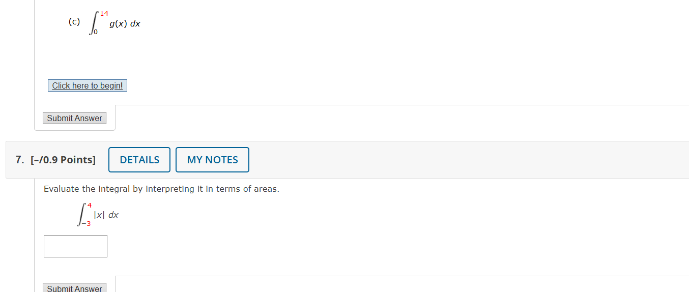 Please answer clearly and concisely 14 (c ) g( x)