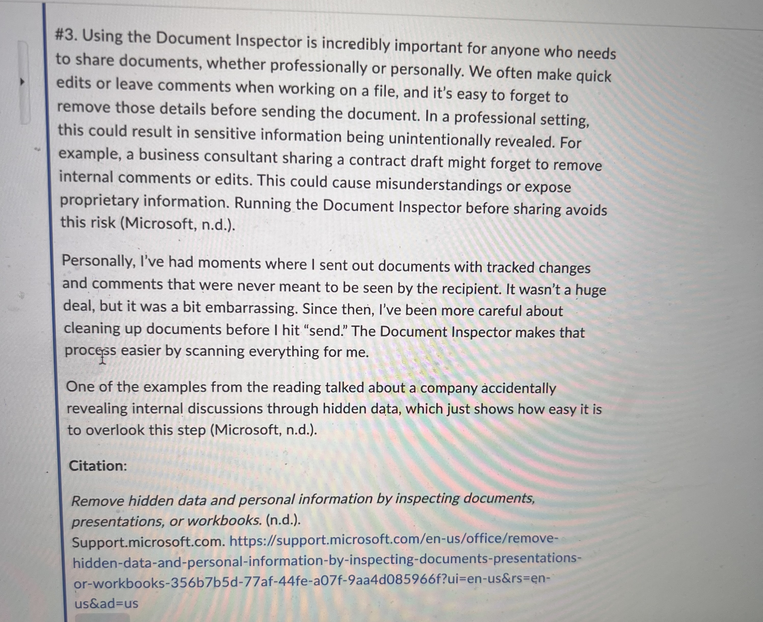 The 3 articles below is my classmate discussion