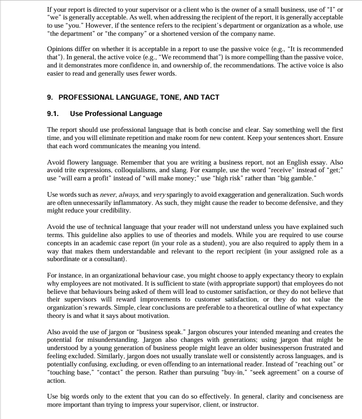 \f1. INTRODUCTION TO PREPARING A WRITTEN CASE