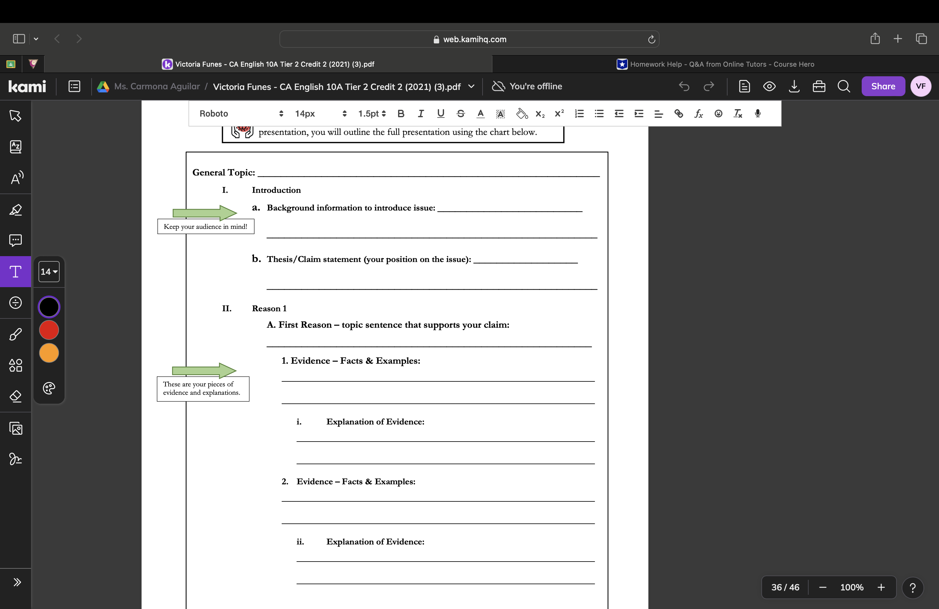 Can you help me write a 20 sentence claim proving