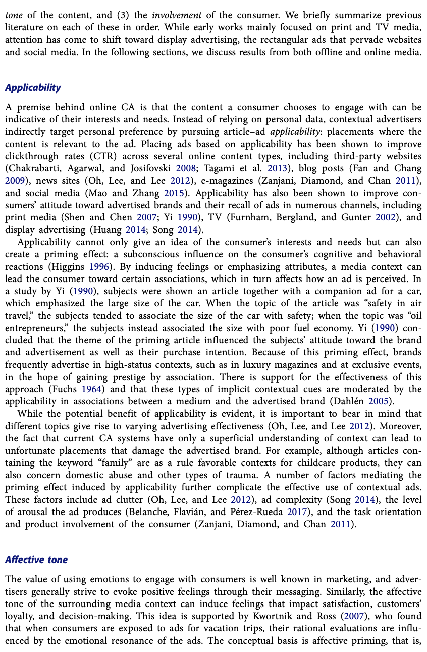 Al-Driven Contextual Advertising: Toward Relevant