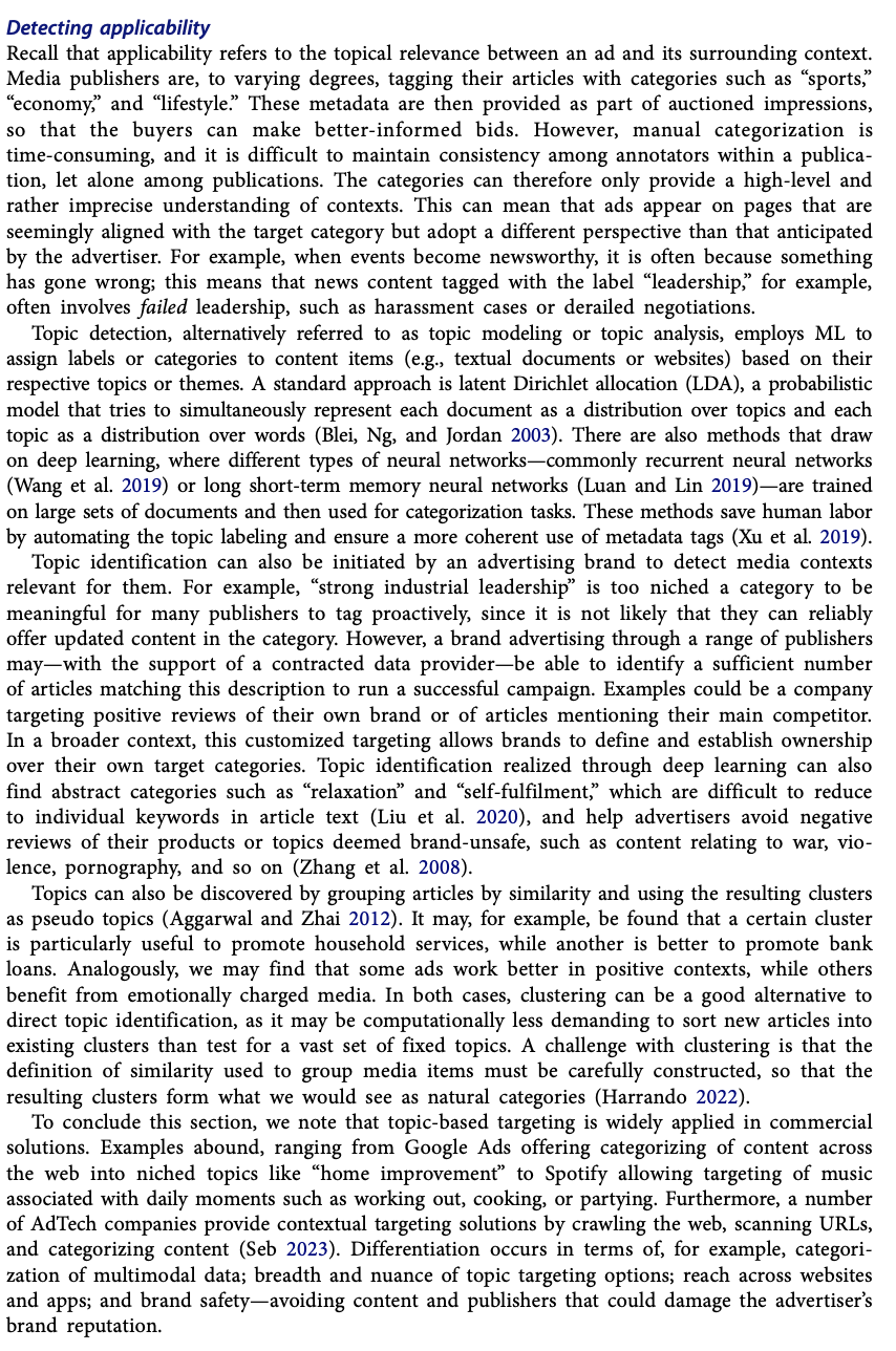 Al-Driven Contextual Advertising: Toward Relevant