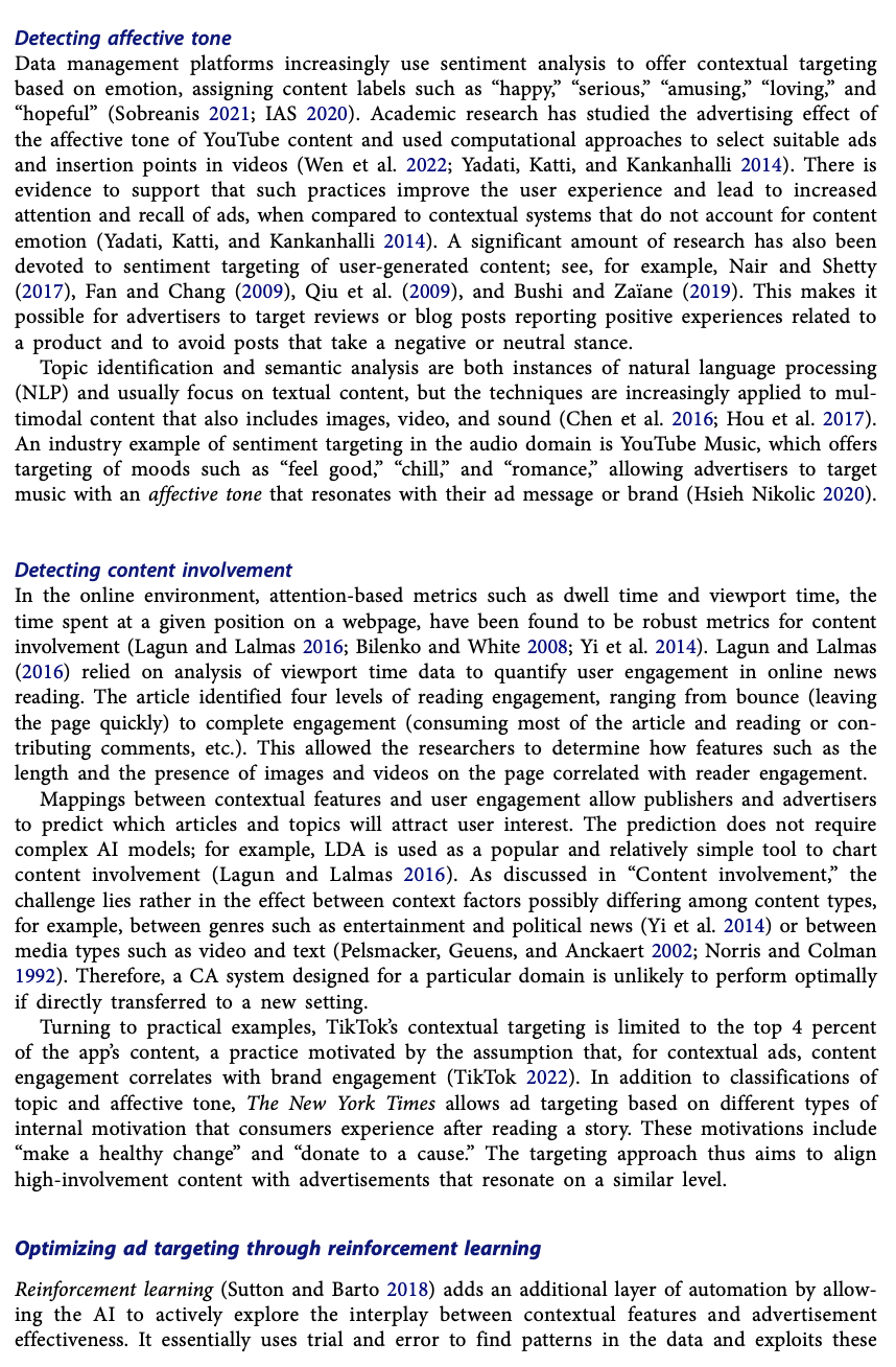 Al-Driven Contextual Advertising: Toward Relevant