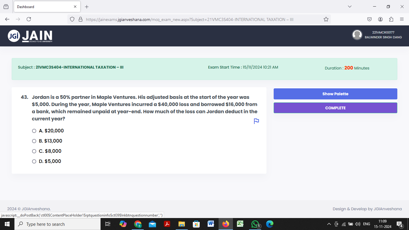 ANSWER Dashboard X + X - C O B