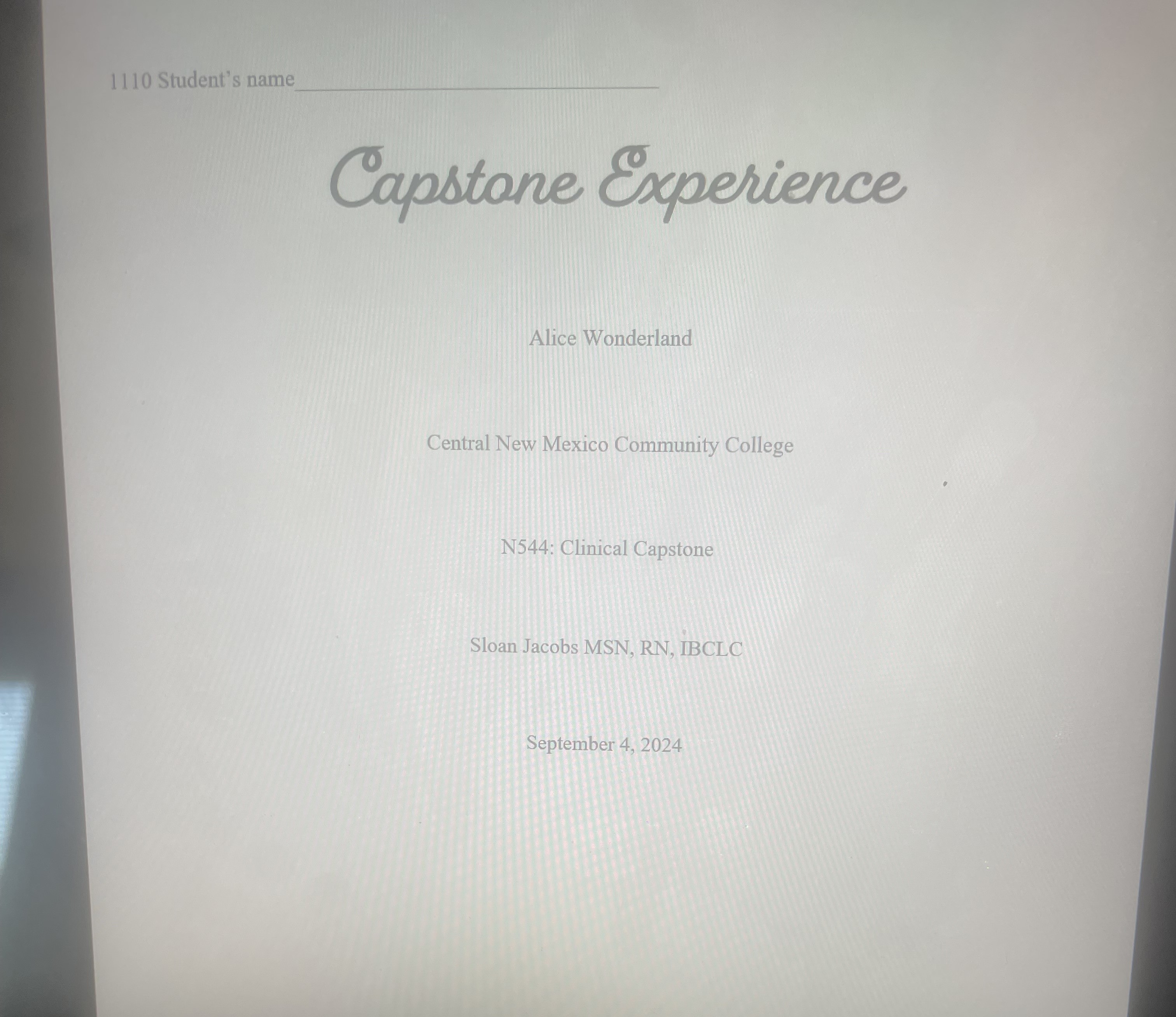 What are the APA errors in this paper and expain.