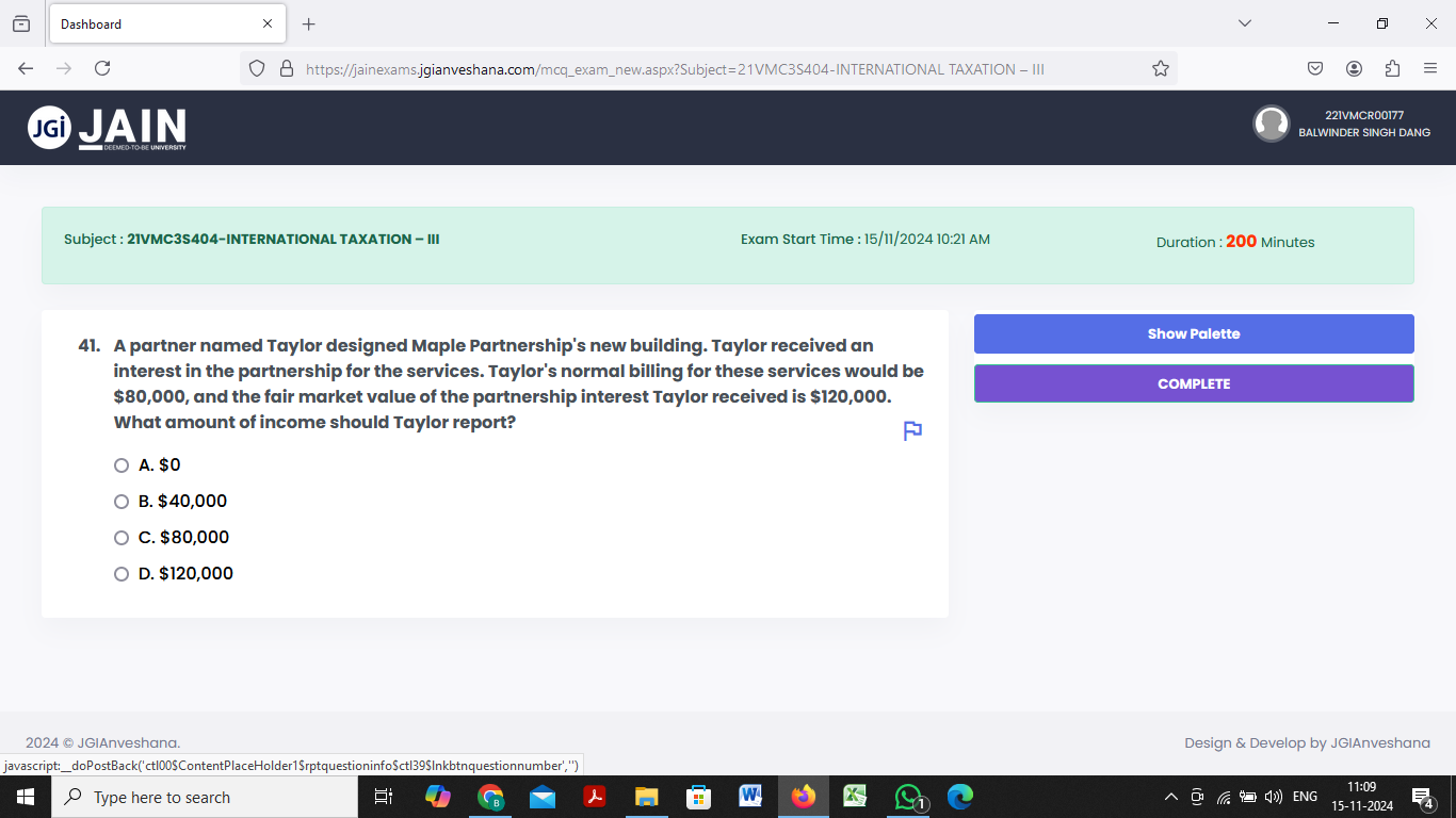ANSWER Dashboard X + X - C O B