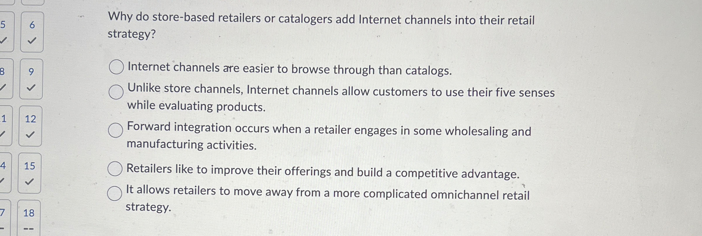 Why do store - based retailers or catalogers add