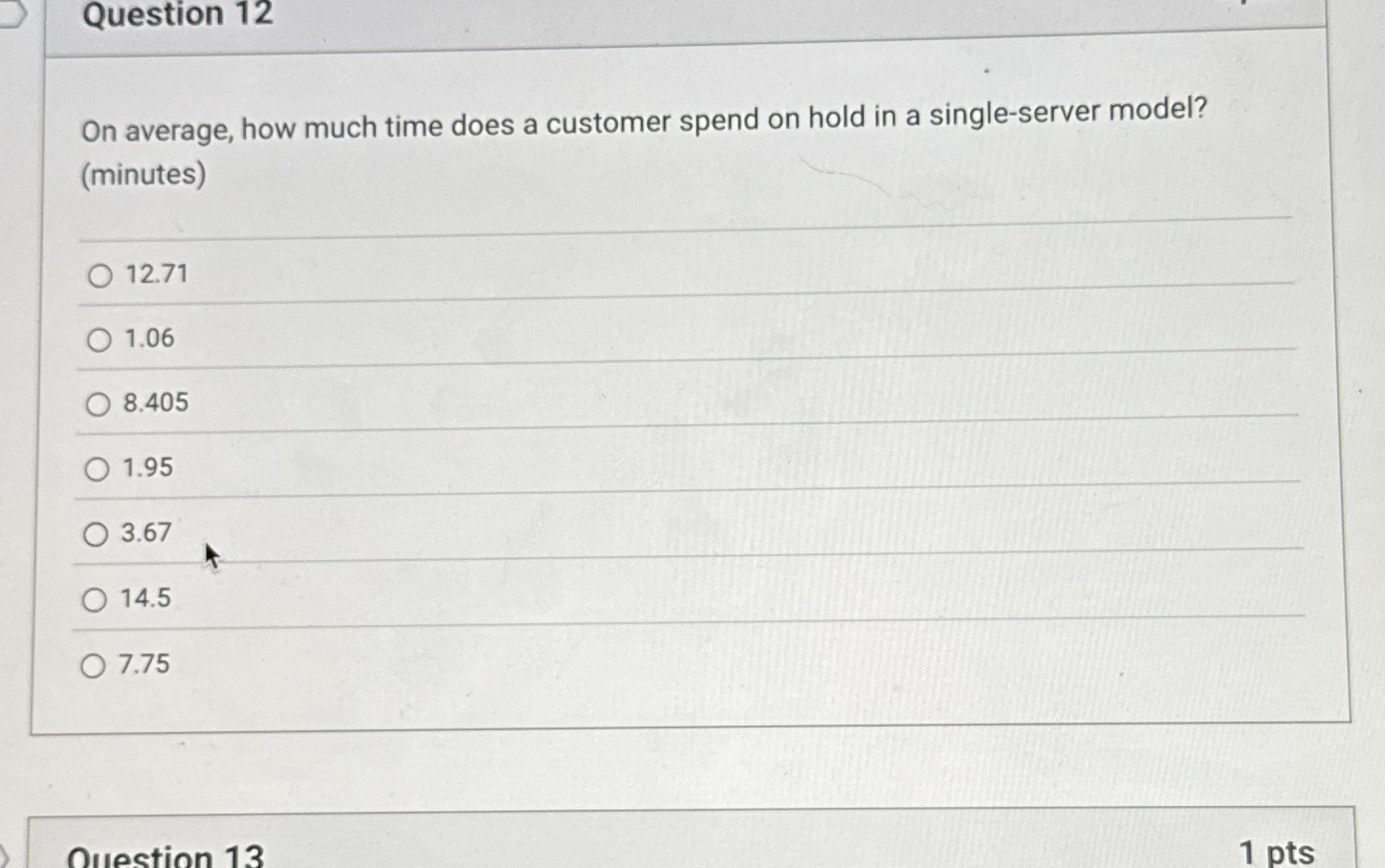 Question 1 2 On average, how much time does a