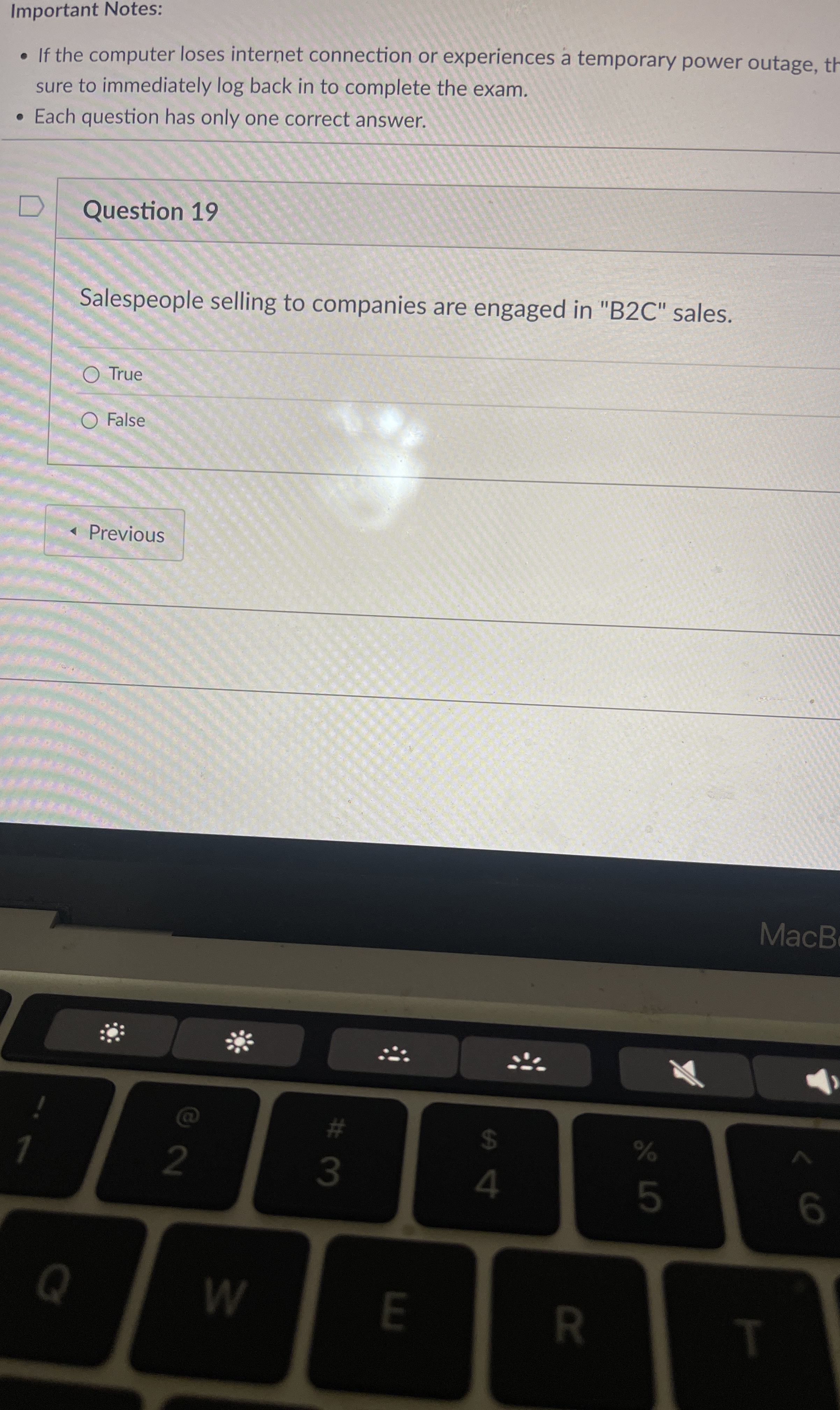 Important Notes: If the computer loses internet