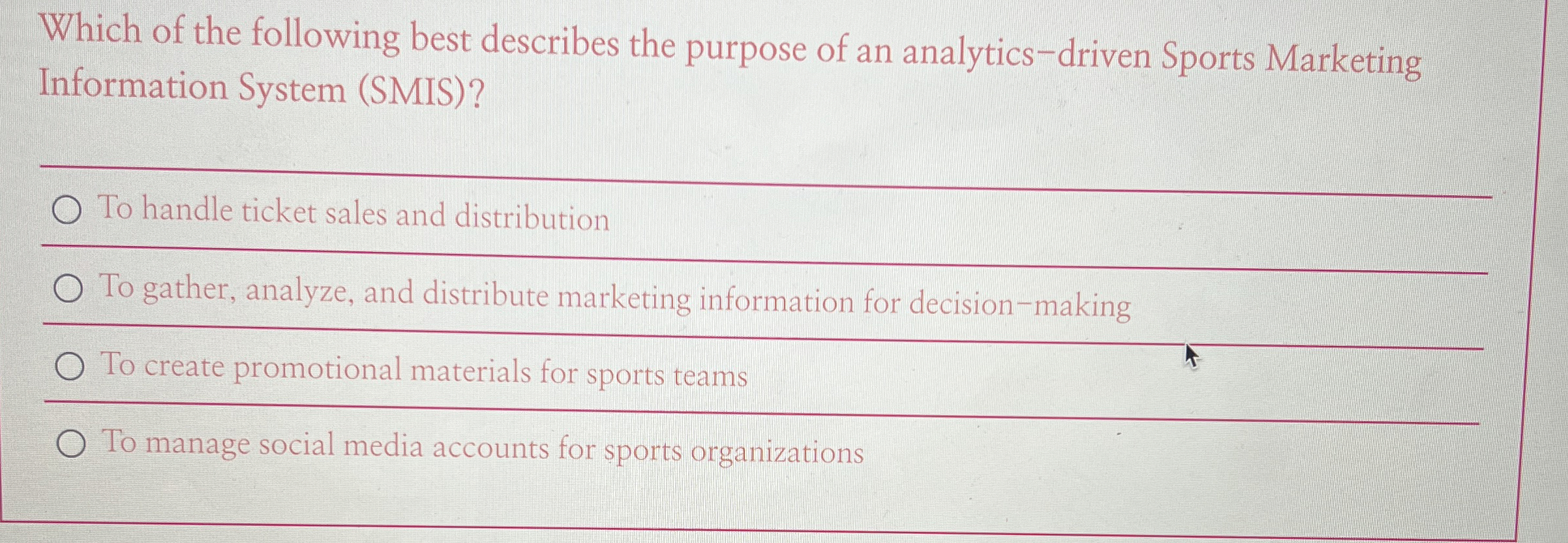 Which of the following best describes the purpose