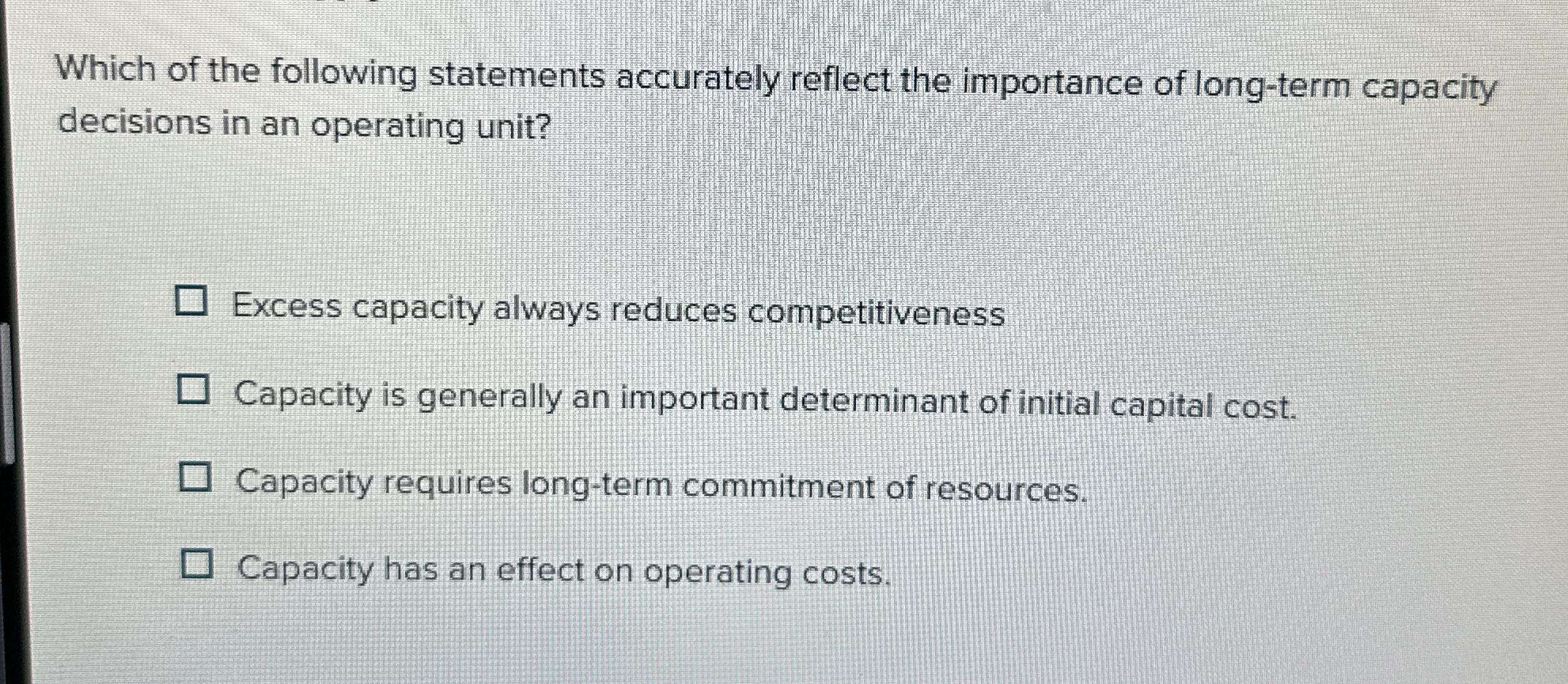 Which of the following statements accurately