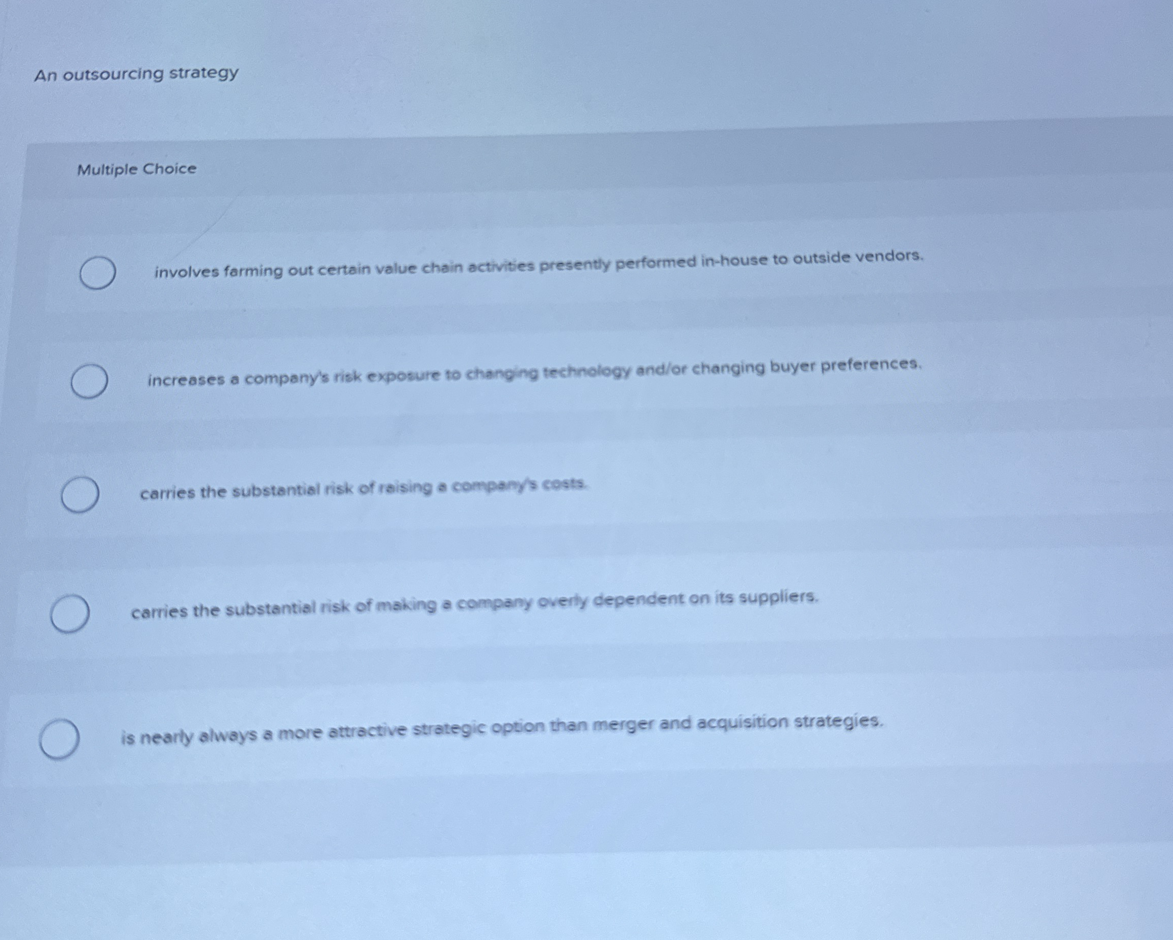 A route to take in developing a differentiation